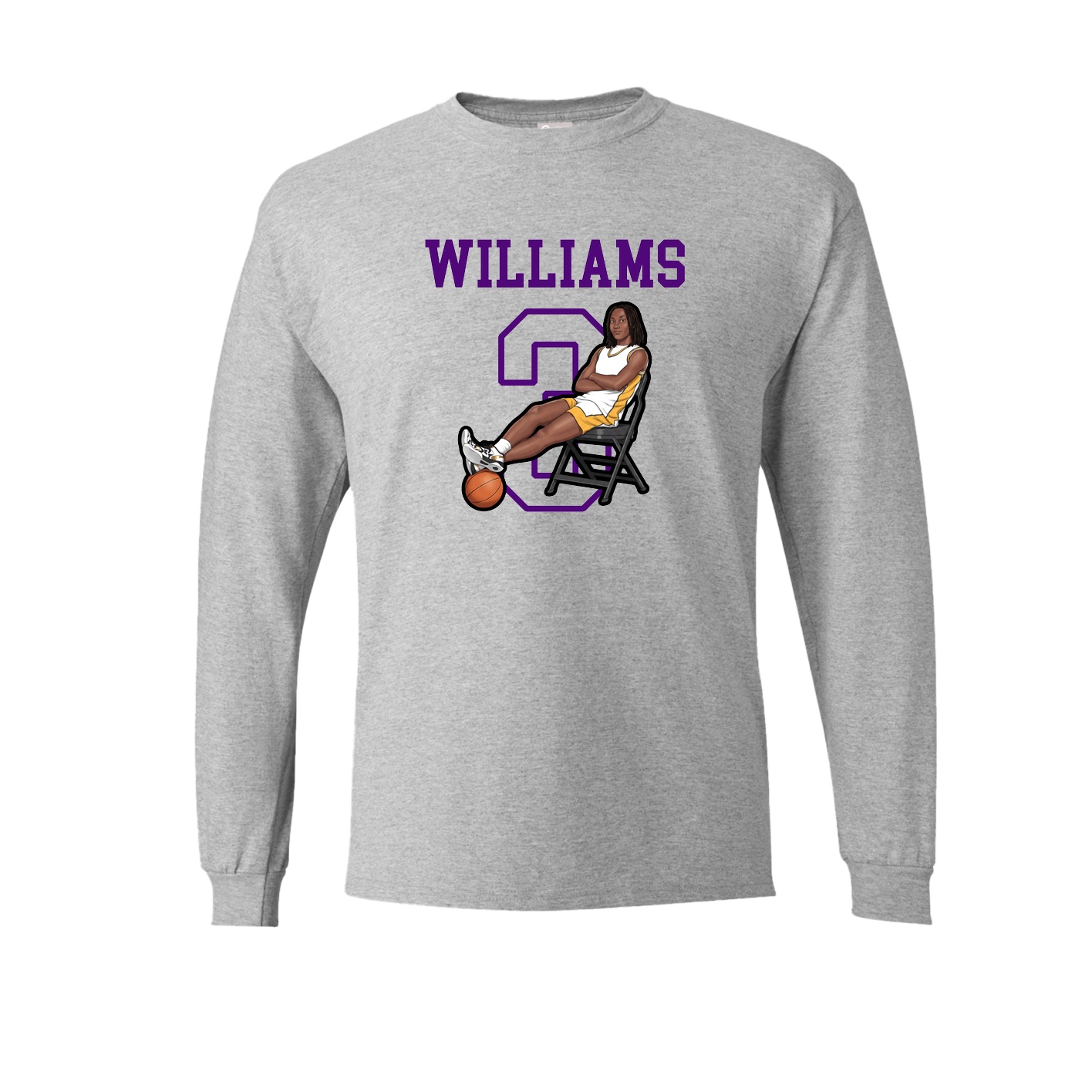 Long Sleeve Tee — Shirsey in Grey