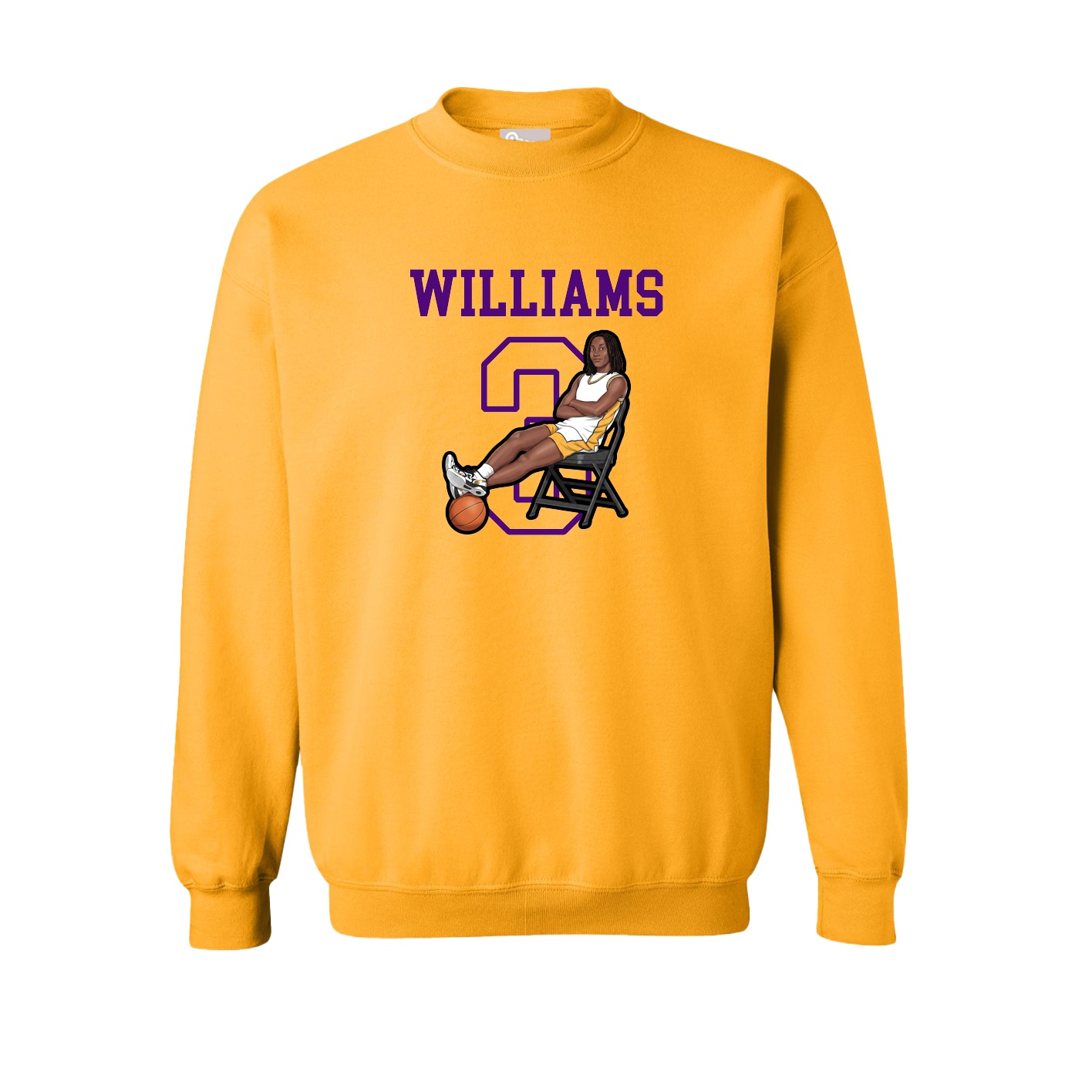 Fleece Crew — Shirsey in Gold