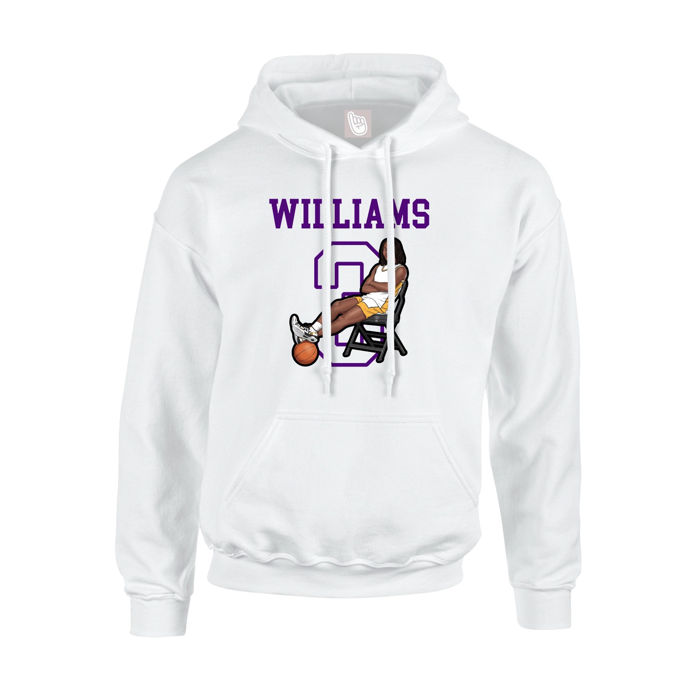 Youth Hoodie — Shirsey in White
