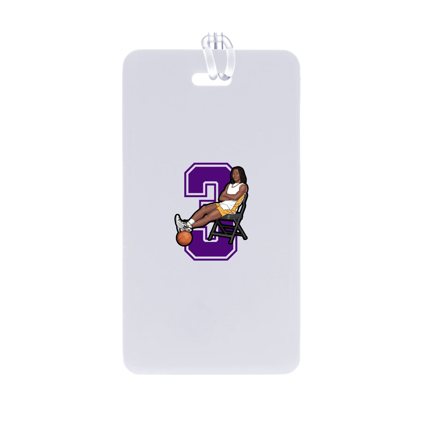 Bag Tag — Number in Classic