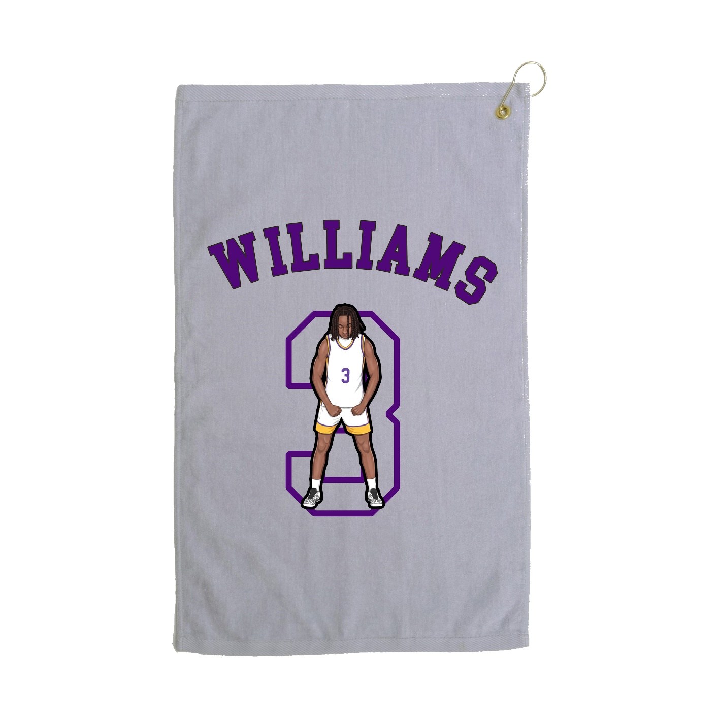 Golf Towel — Shirsey Arch in Grey