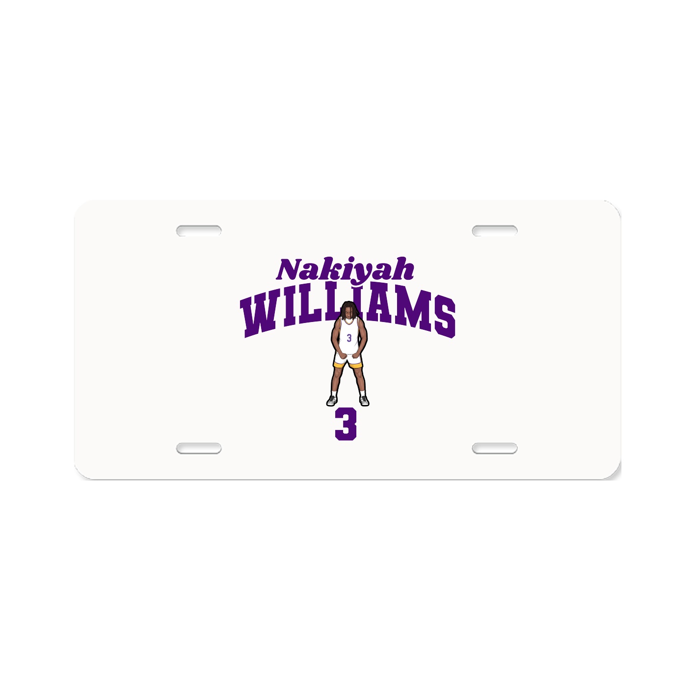 License Plate — Signature Arch in Classic