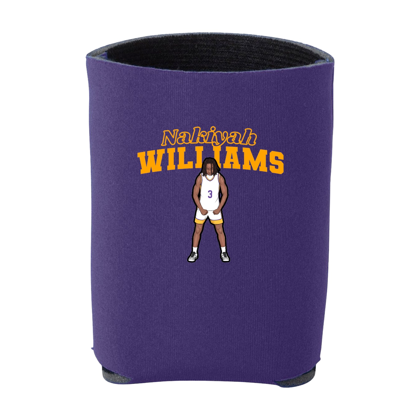 Can Holder — Name Arch in Purple