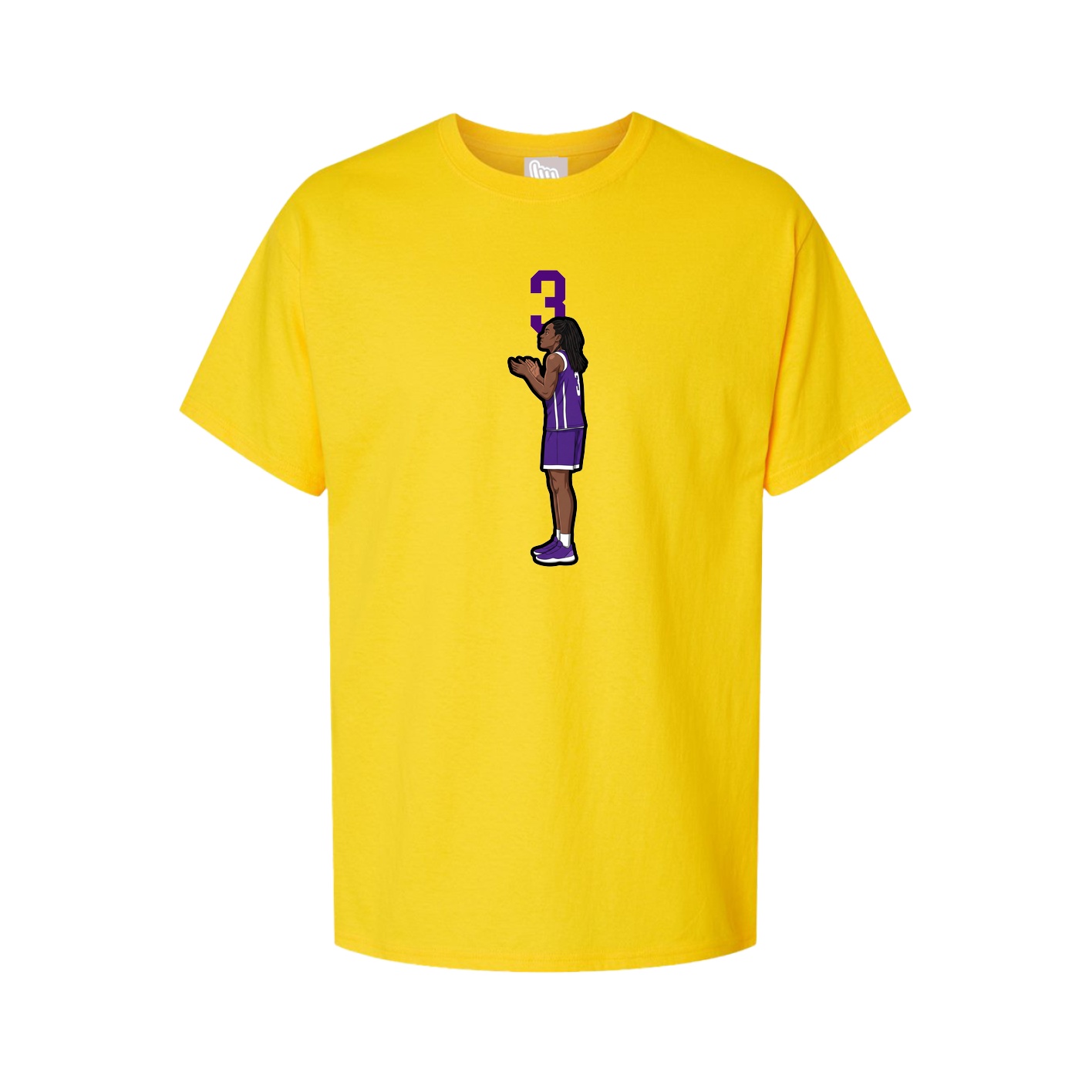 Tee — Number Top in Gold