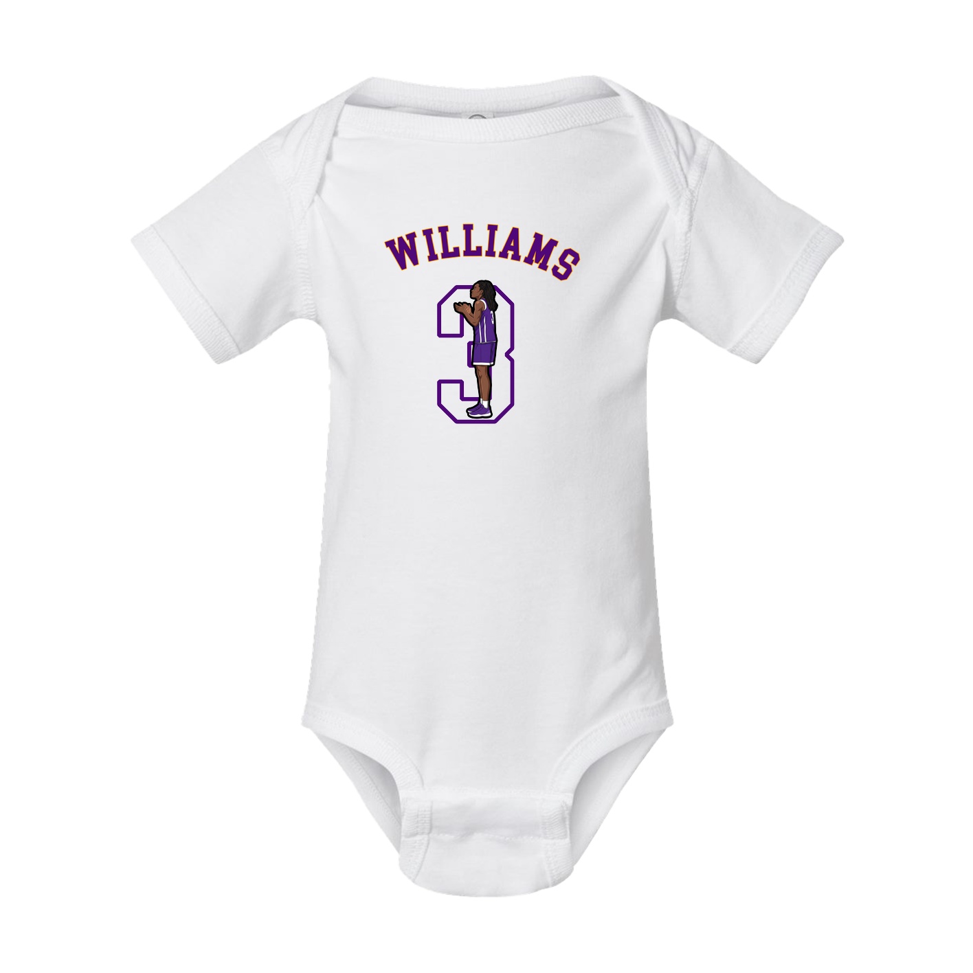 Baby Onesie — Shirsey Arch in White