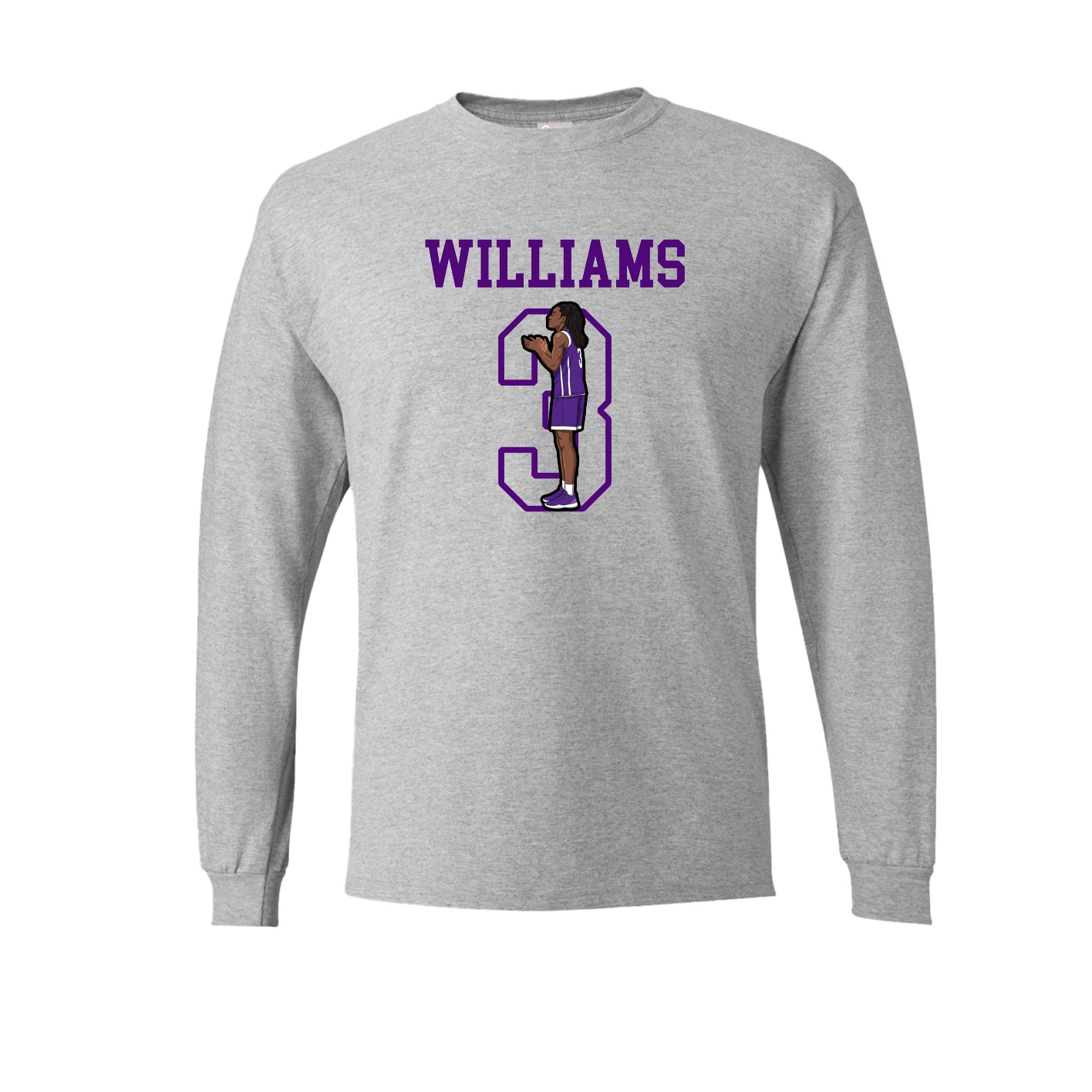 Long Sleeve Tee — Shirsey in Grey