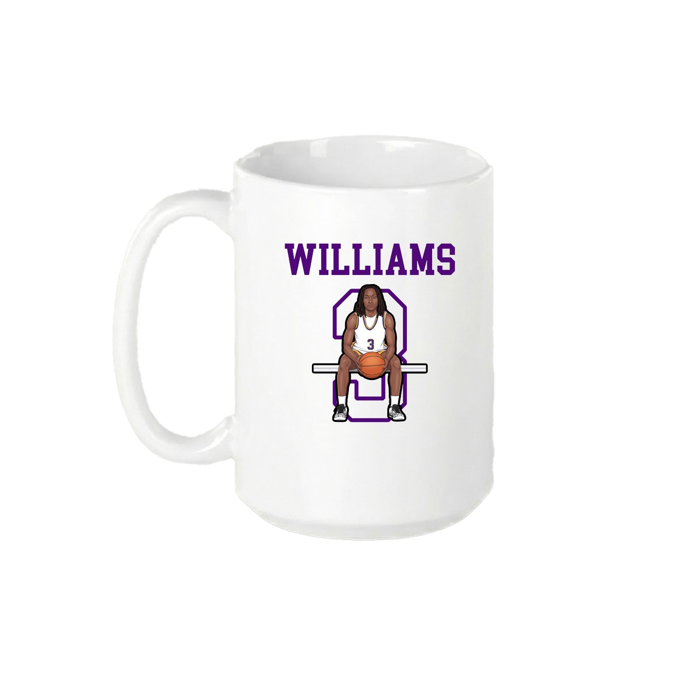 15oz Coffee Mug — Shirsey in White