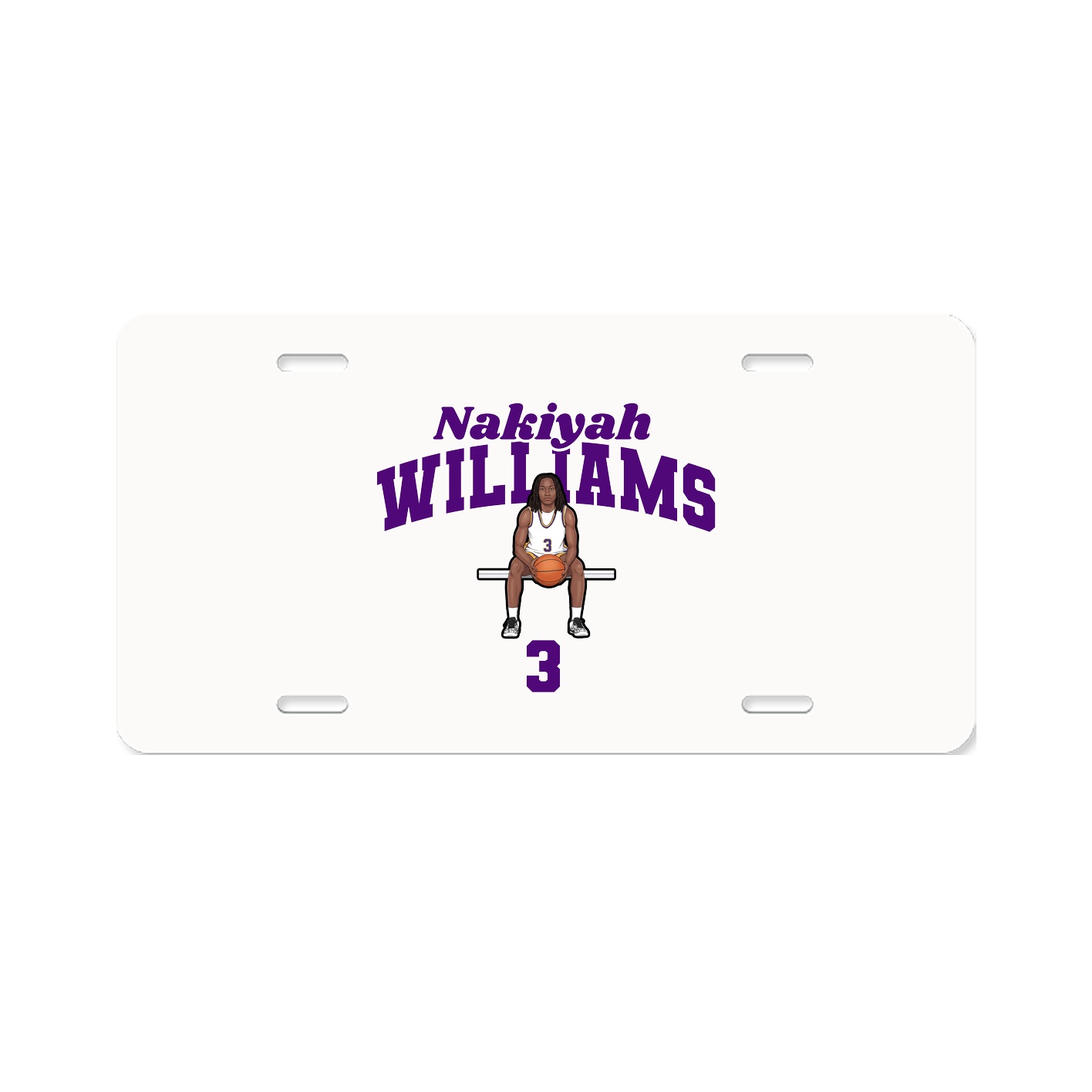 License Plate — Signature Arch in Classic