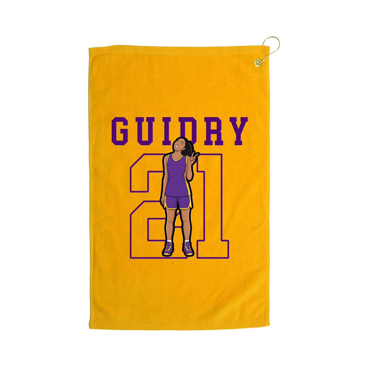 Golf Towel — Shirsey in Gold