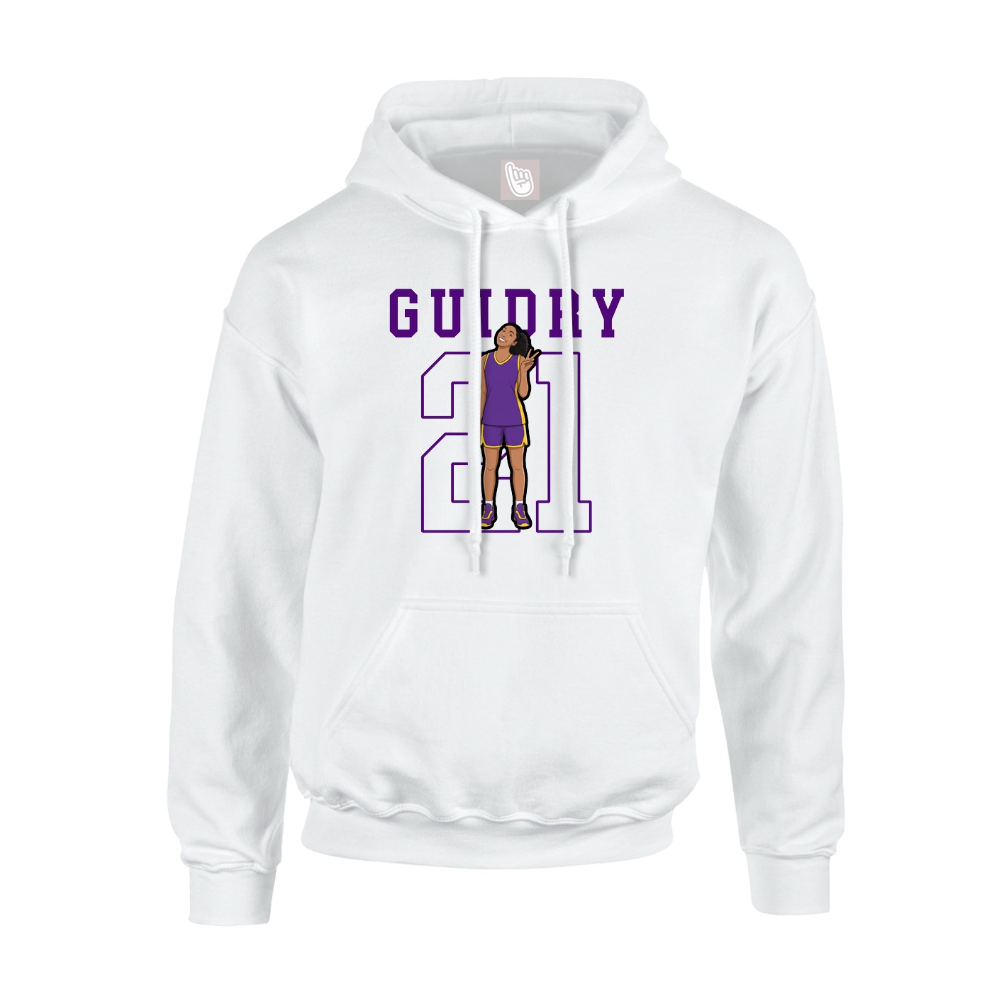 Youth Hoodie — Shirsey in White