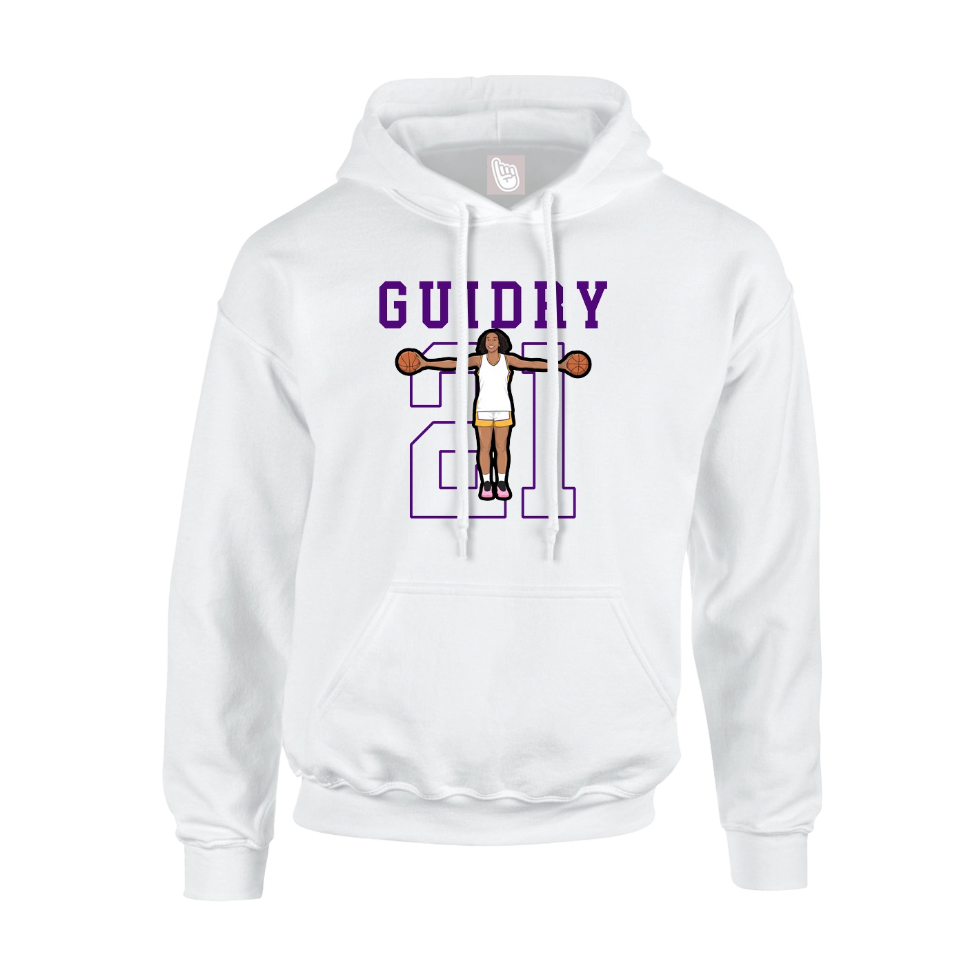 Youth Hoodie — Shirsey in White