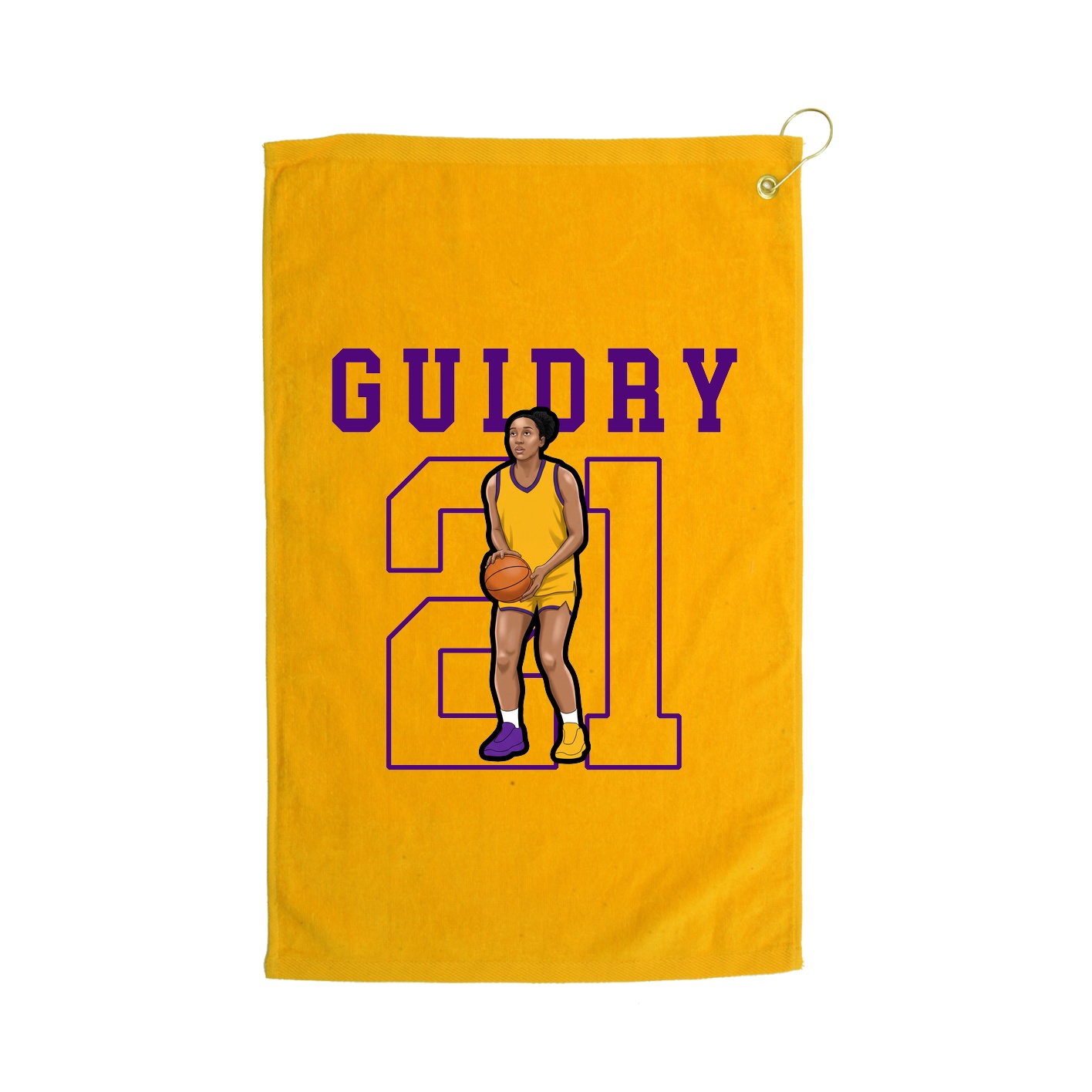 Golf Towel — Shirsey in Gold