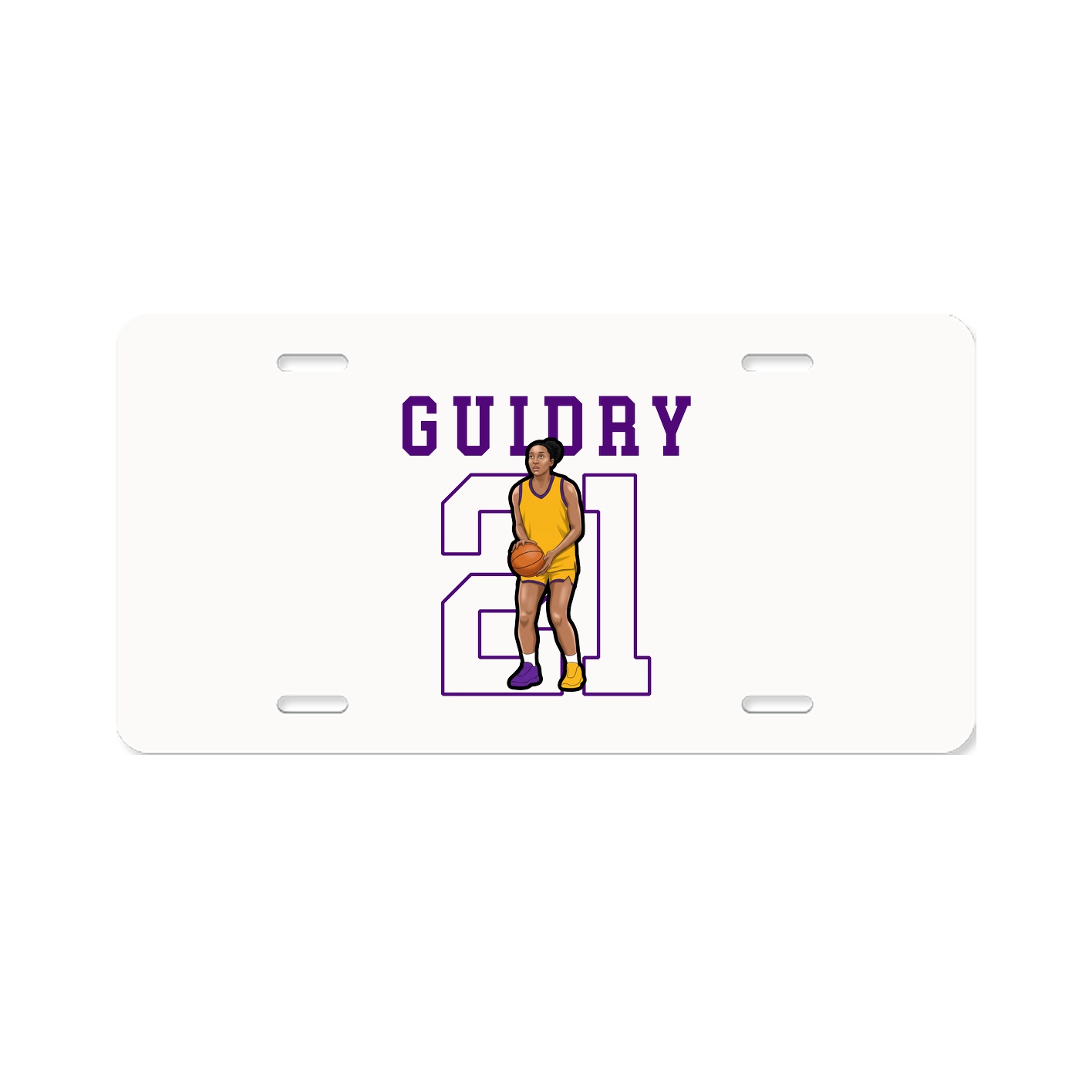 Aluminum License Plate