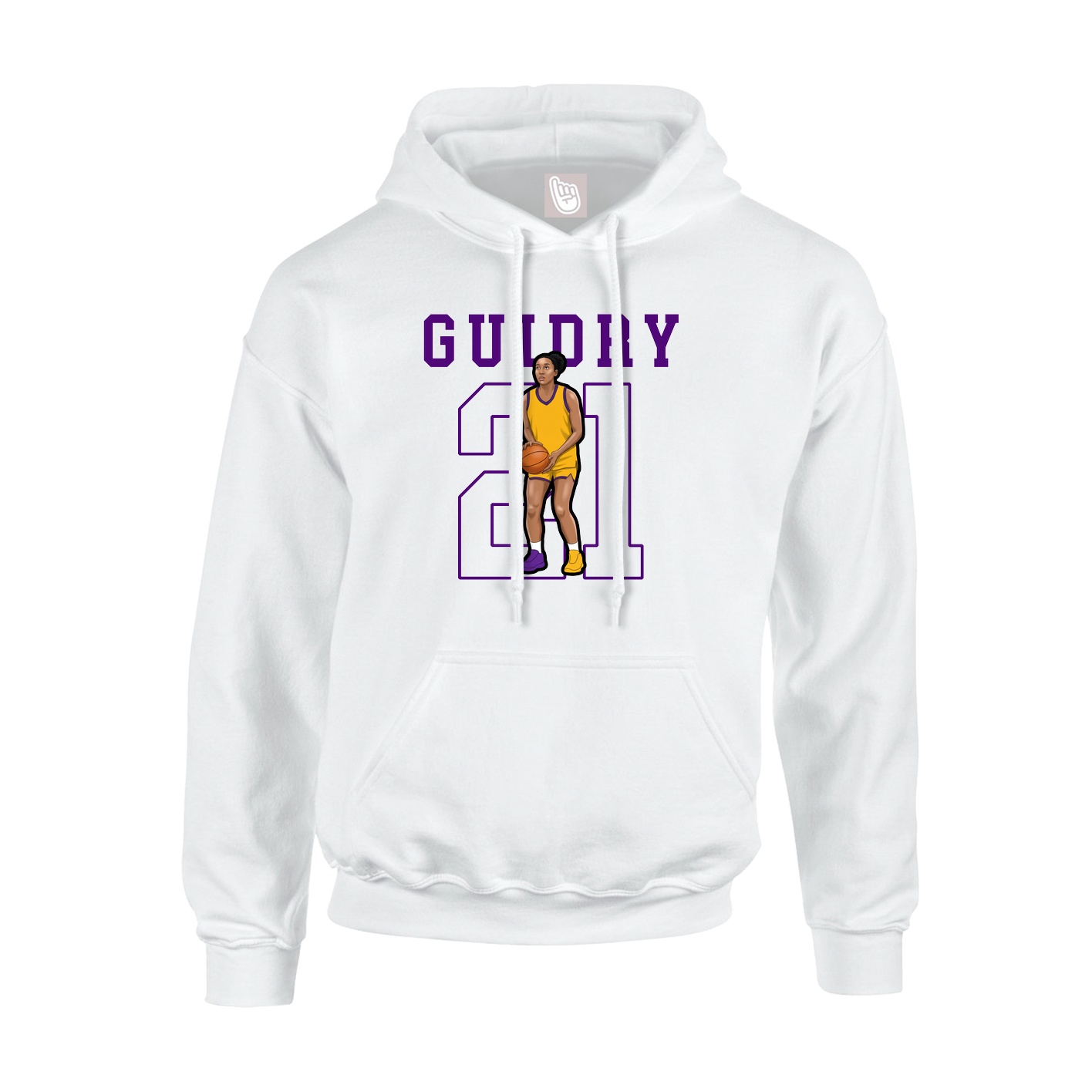 Youth Hoodie — Shirsey in White