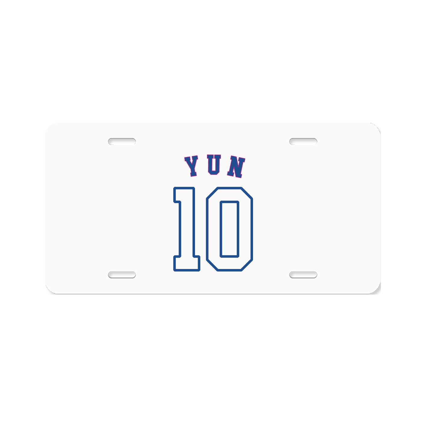 License Plate — Shirsey Arch in Classic