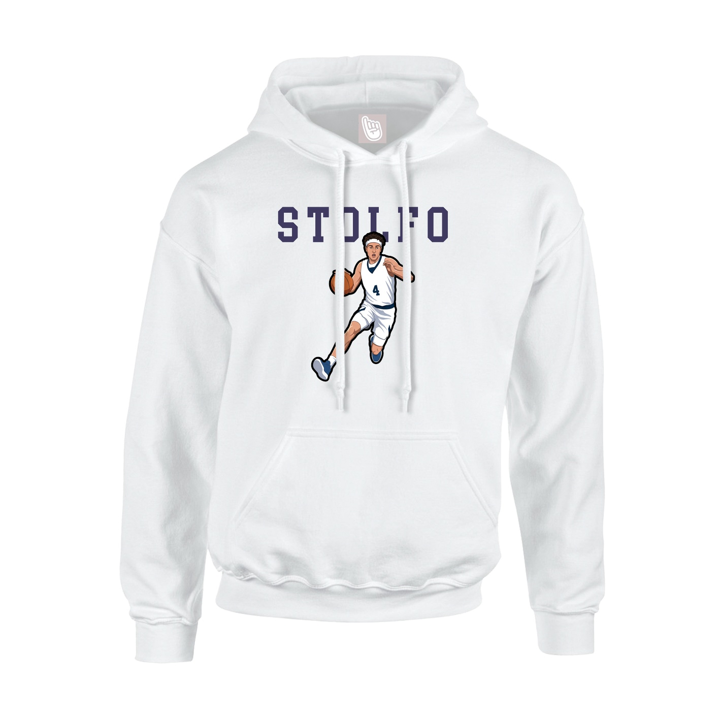 Youth Hoodie — Shirsey in White