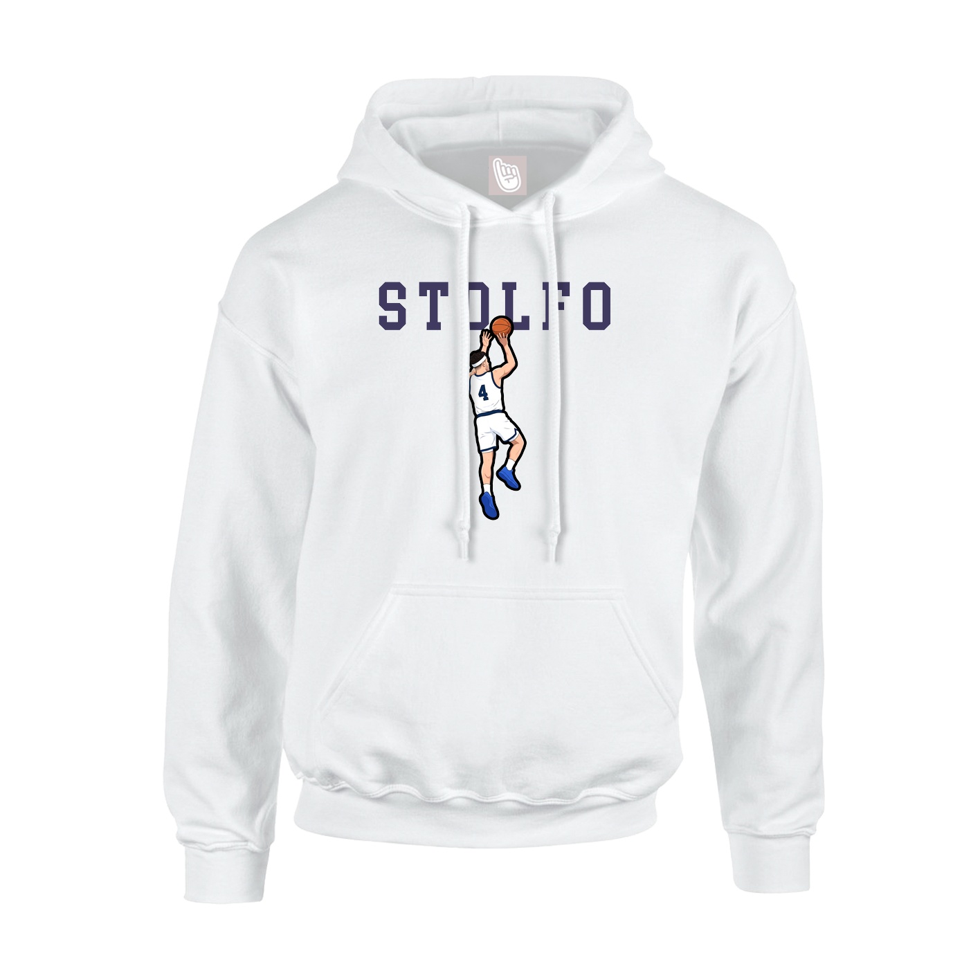 Hoodie — Shirsey in White