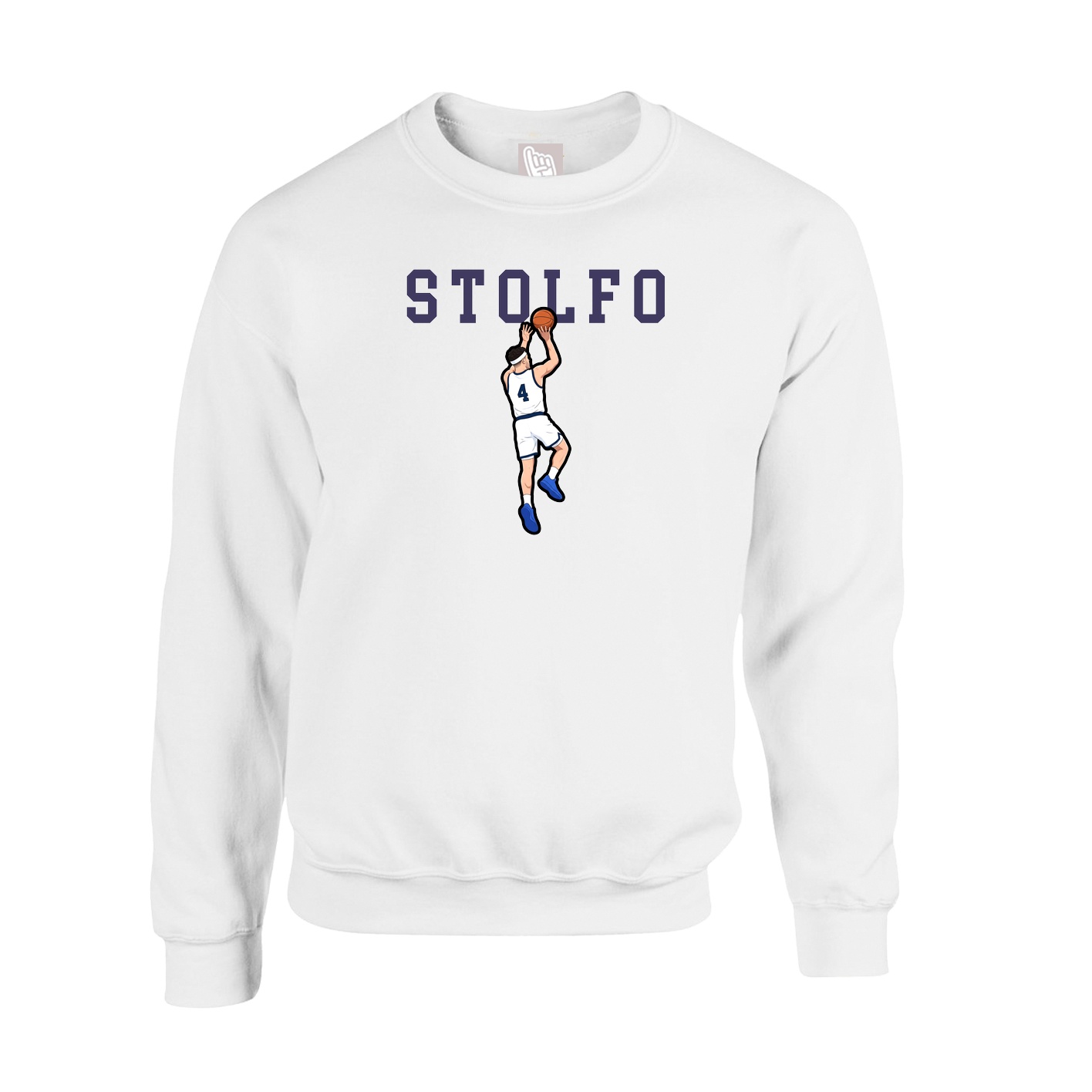 Fleece Crew — Shirsey in White