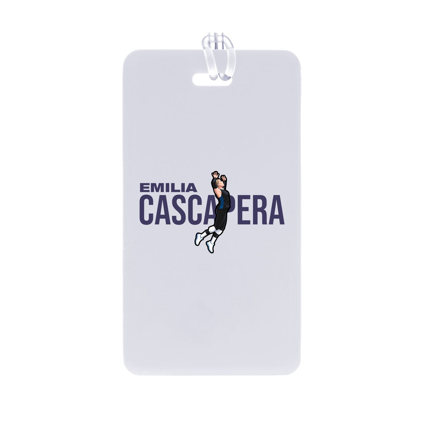 Bag Tag — Player Name in Classic