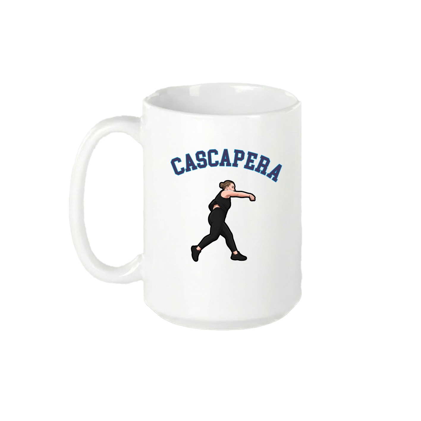 15oz Coffee Mug — Shirsey Arch in White