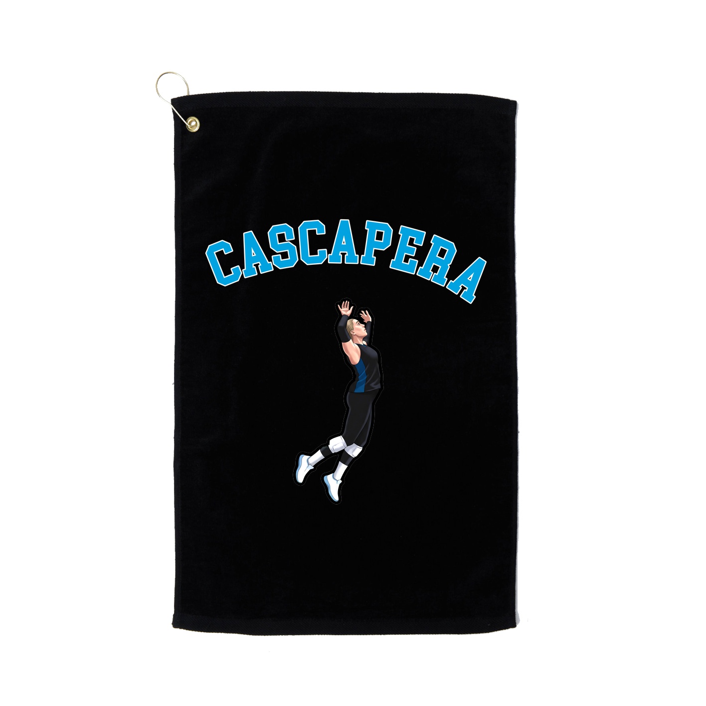 Golf Towel — Shirsey Arch in Black