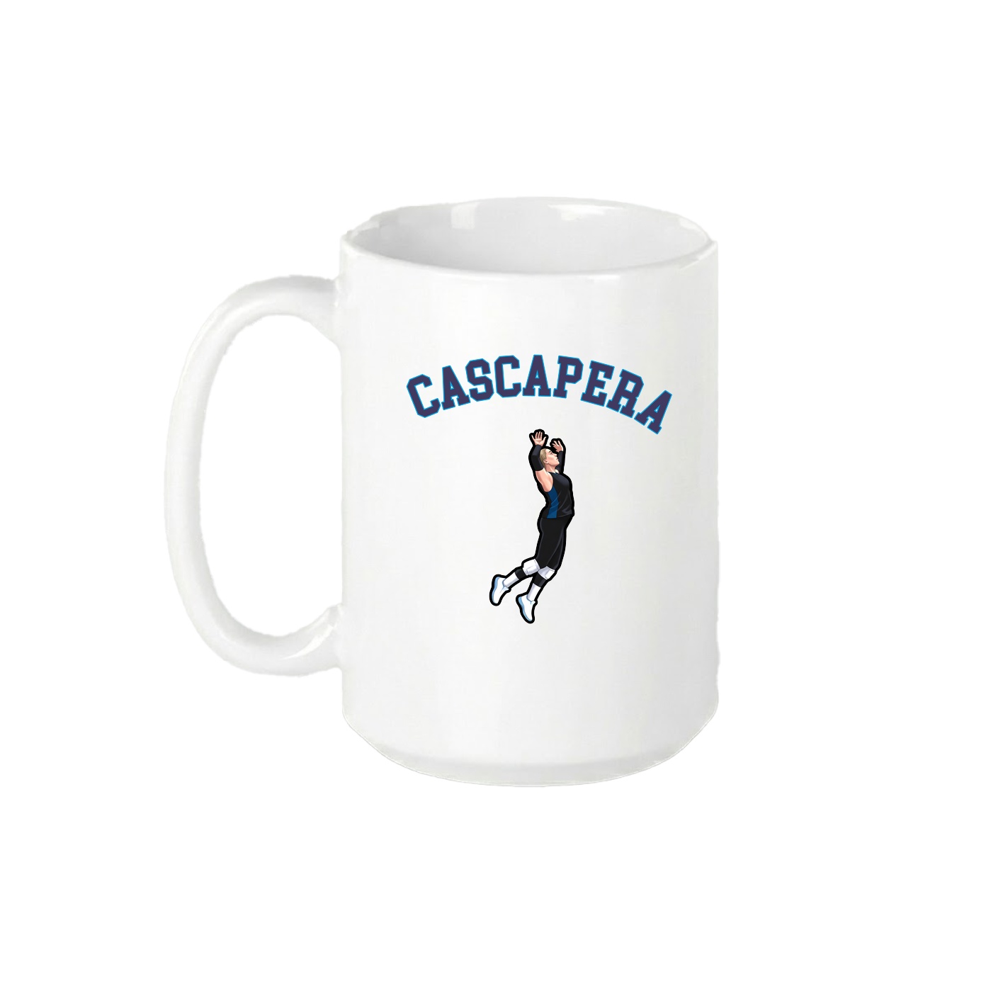 15oz Coffee Mug — Shirsey Arch in White