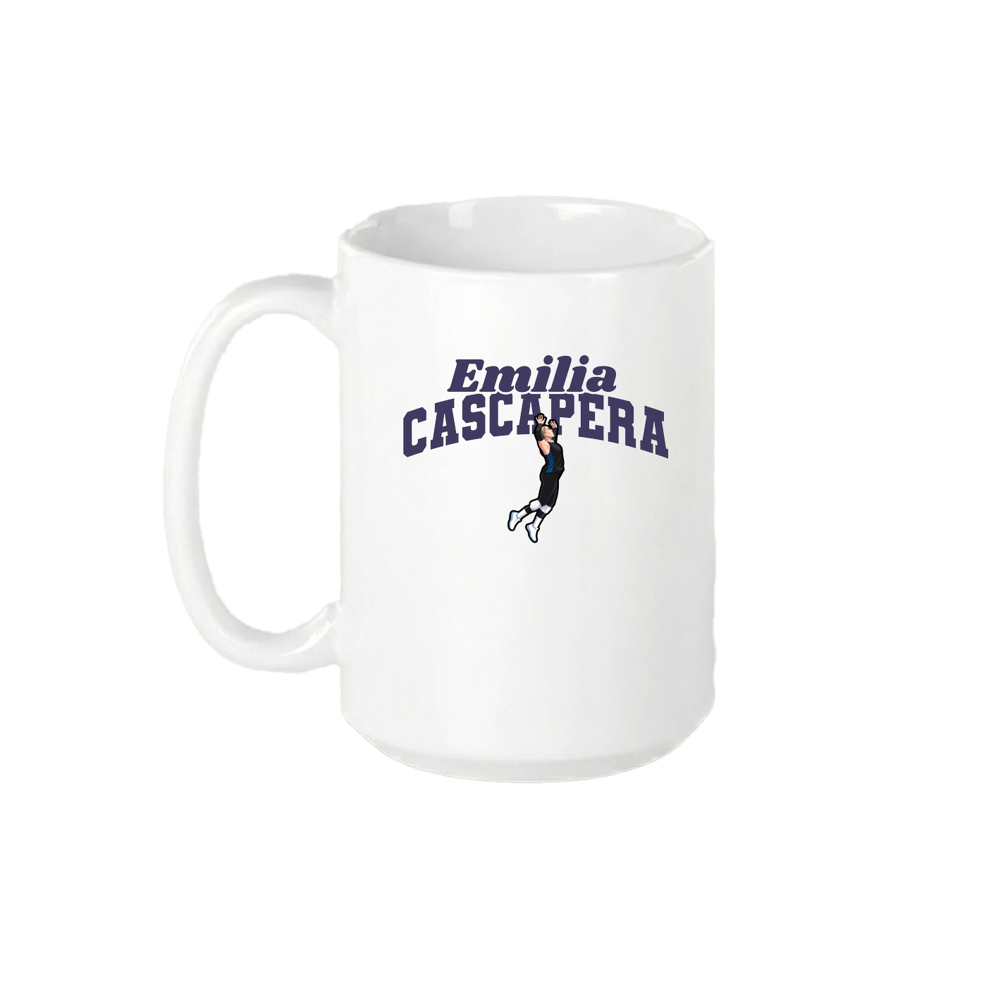 15oz Coffee Mug — Signature Arch in White