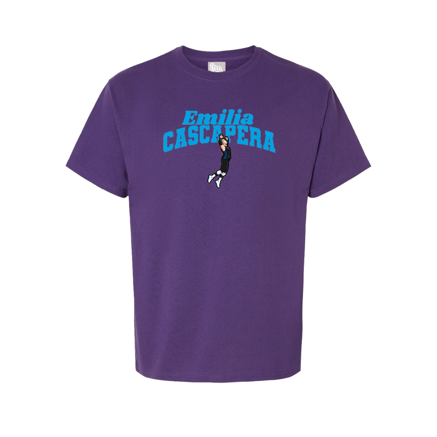 Tee — Signature Arch in Purple