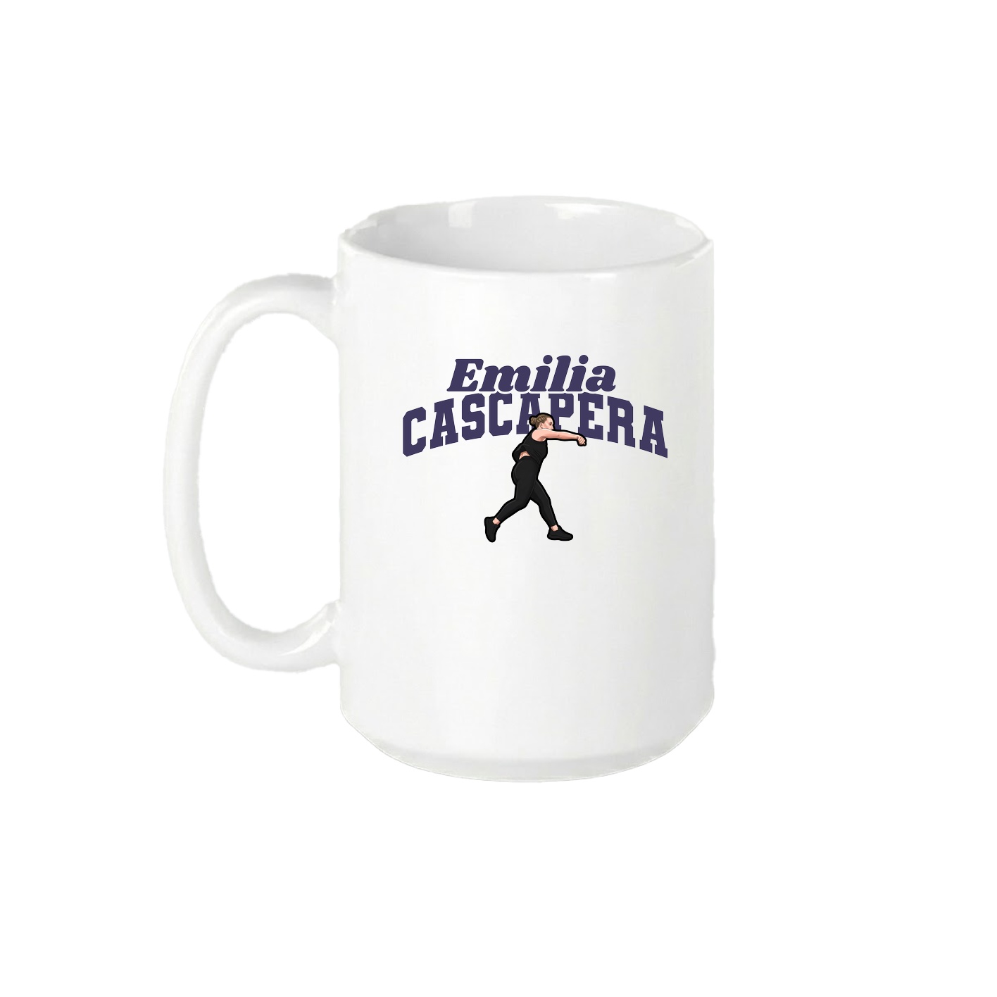 15oz Coffee Mug — Signature Arch in White