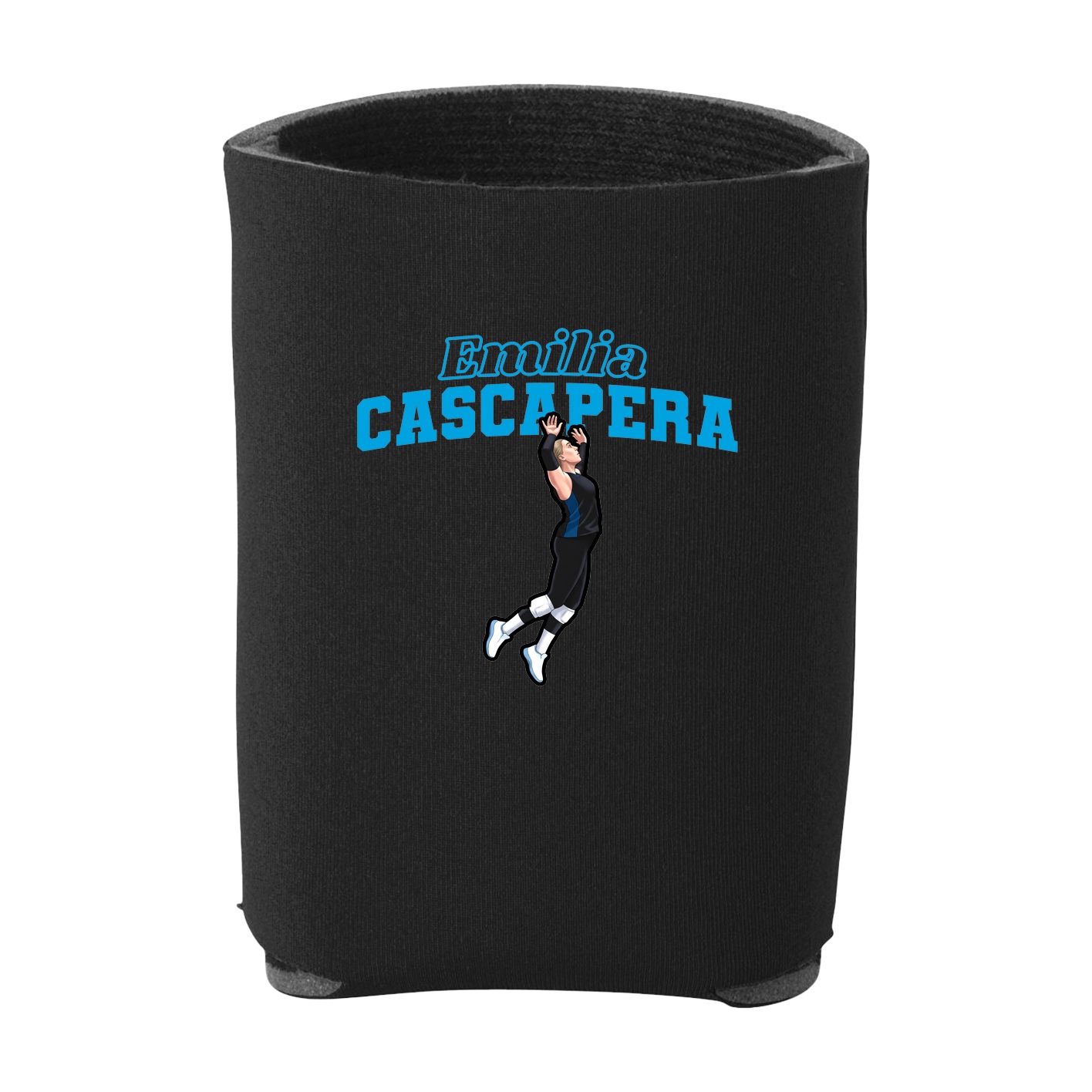 Can Holder — Name Arch in Black