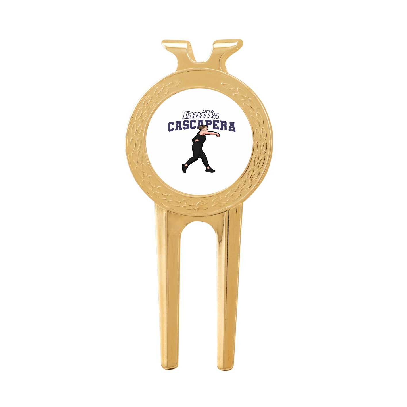 Divot Tool with Ball Marker — Name Arch in Classic