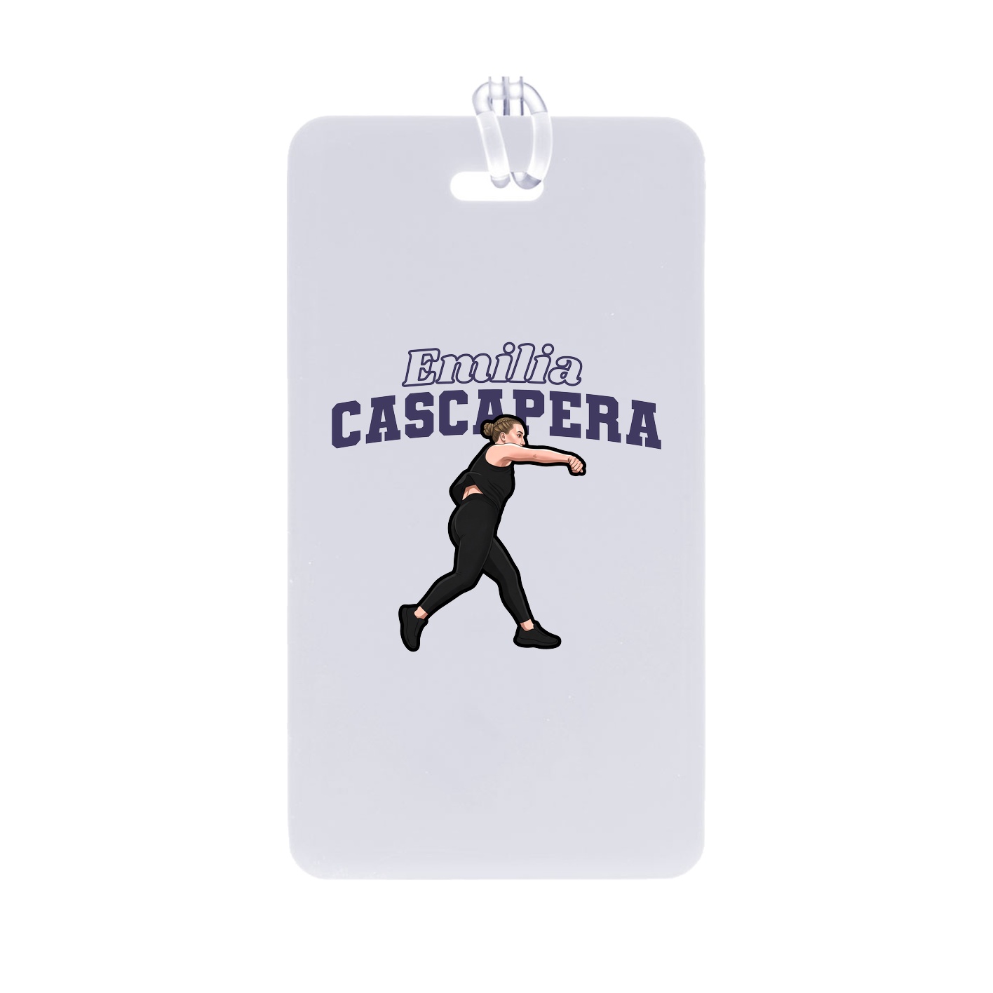 Bag Tag — Name Arch in Classic