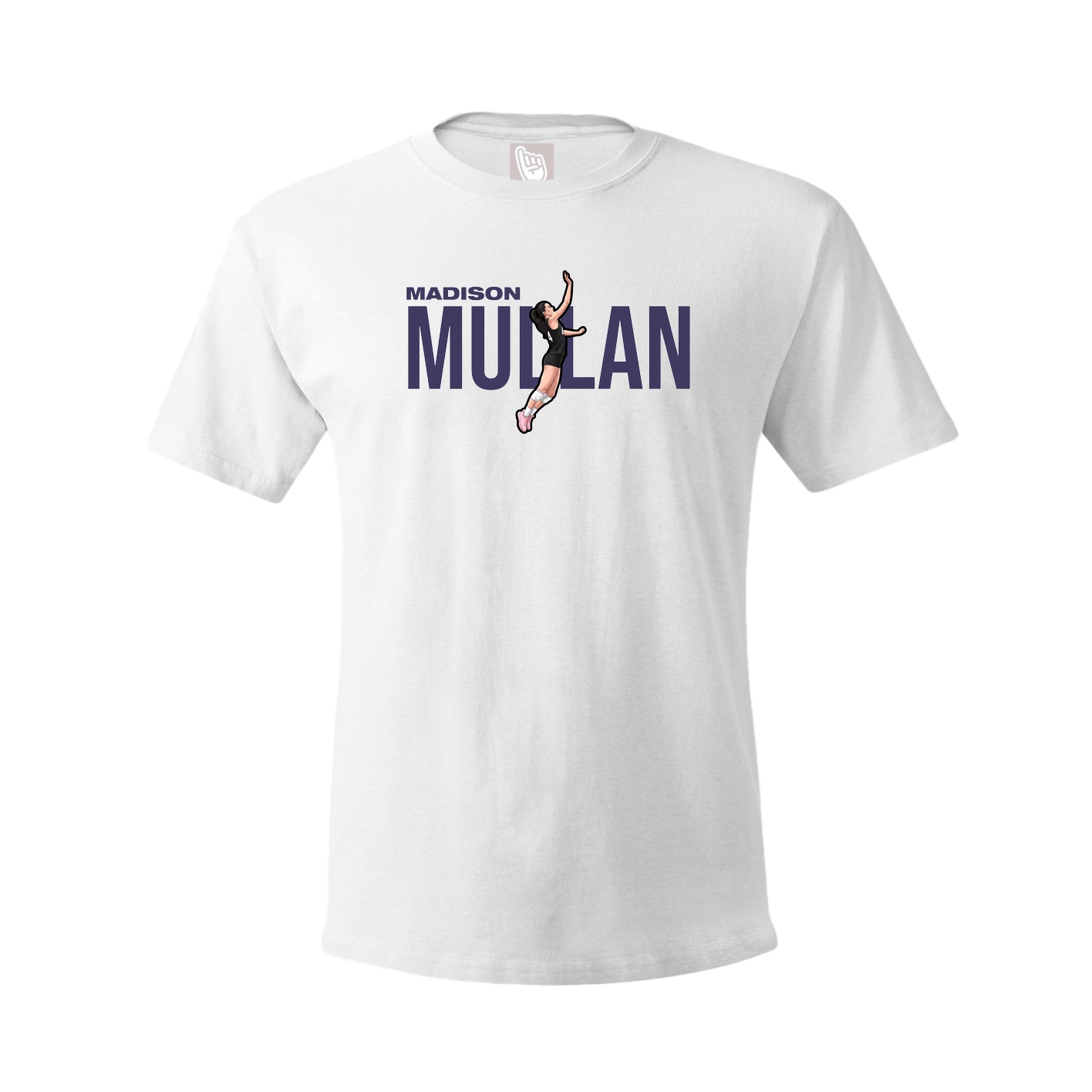 Youth Tee — Player Name in White