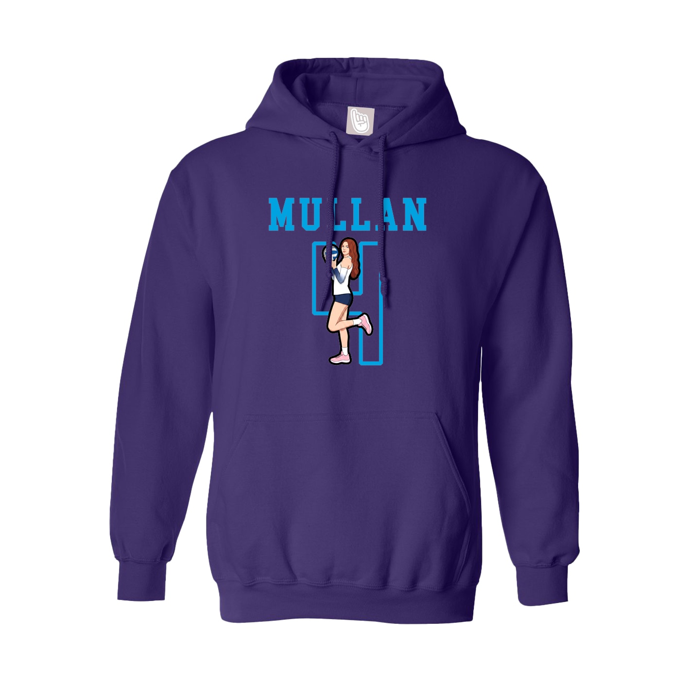 Hoodie — Shirsey in Purple