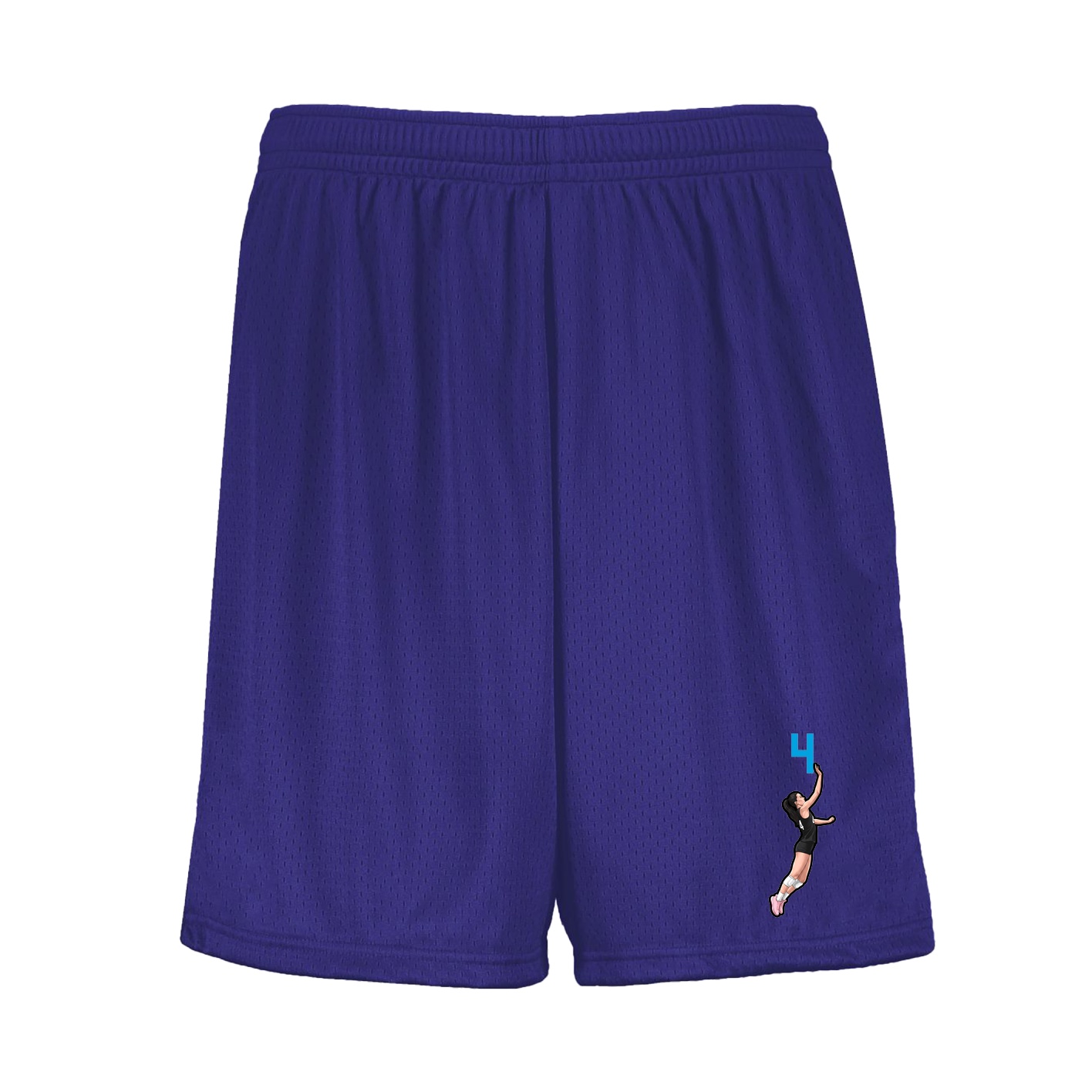 Shorts — Number Top in Purple