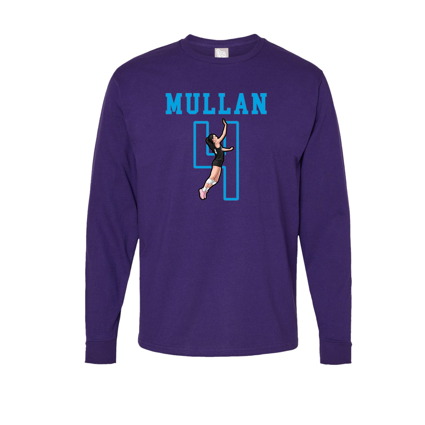 Long Sleeve Tee — Shirsey in Purple