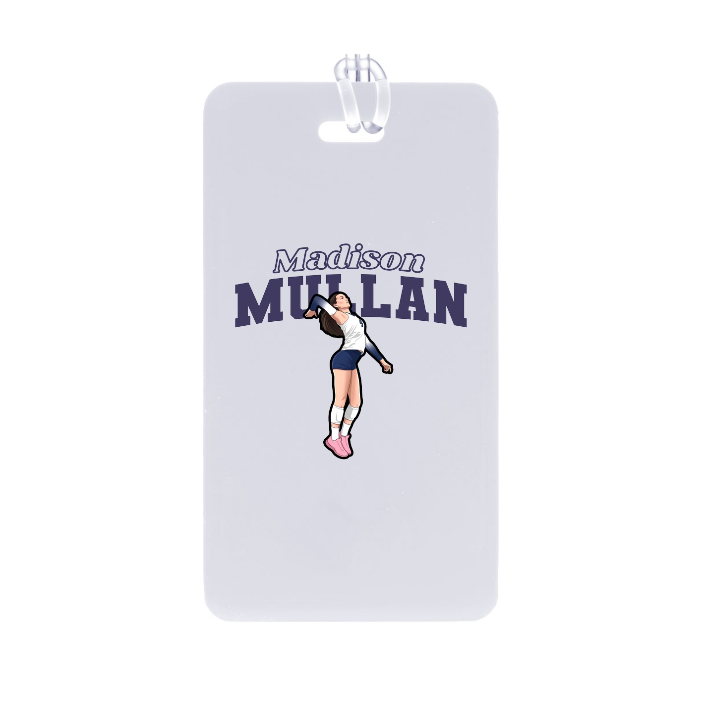 Bag Tag — Name Arch in Classic