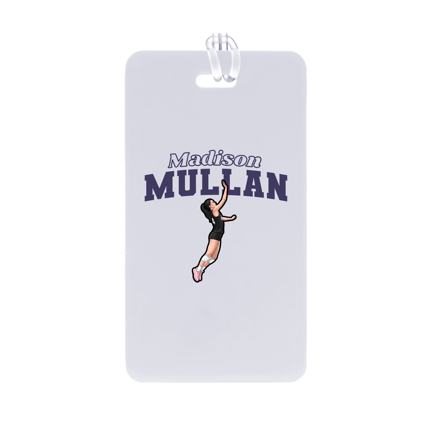 Bag Tag — Name Arch in Classic