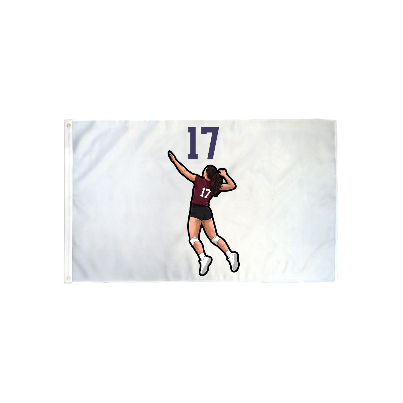 3x5 Flag — Number Top in Classic
