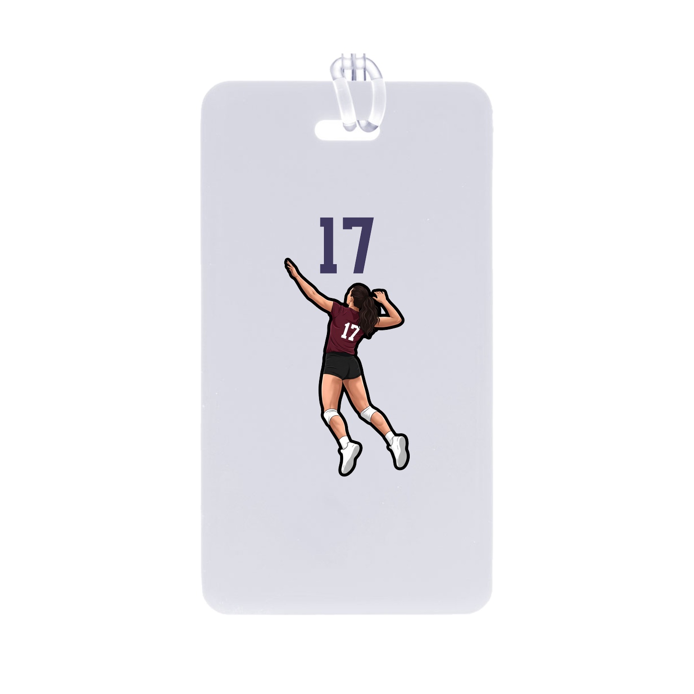 Bag Tag — Number Top in Classic
