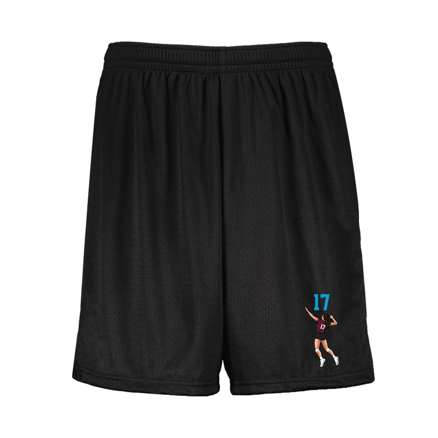 Shorts — Number Top in Black