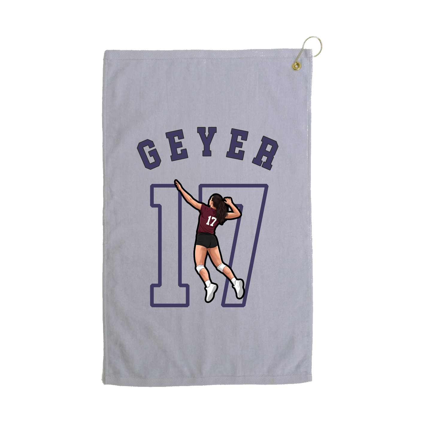Golf Towel — Shirsey Arch in Grey