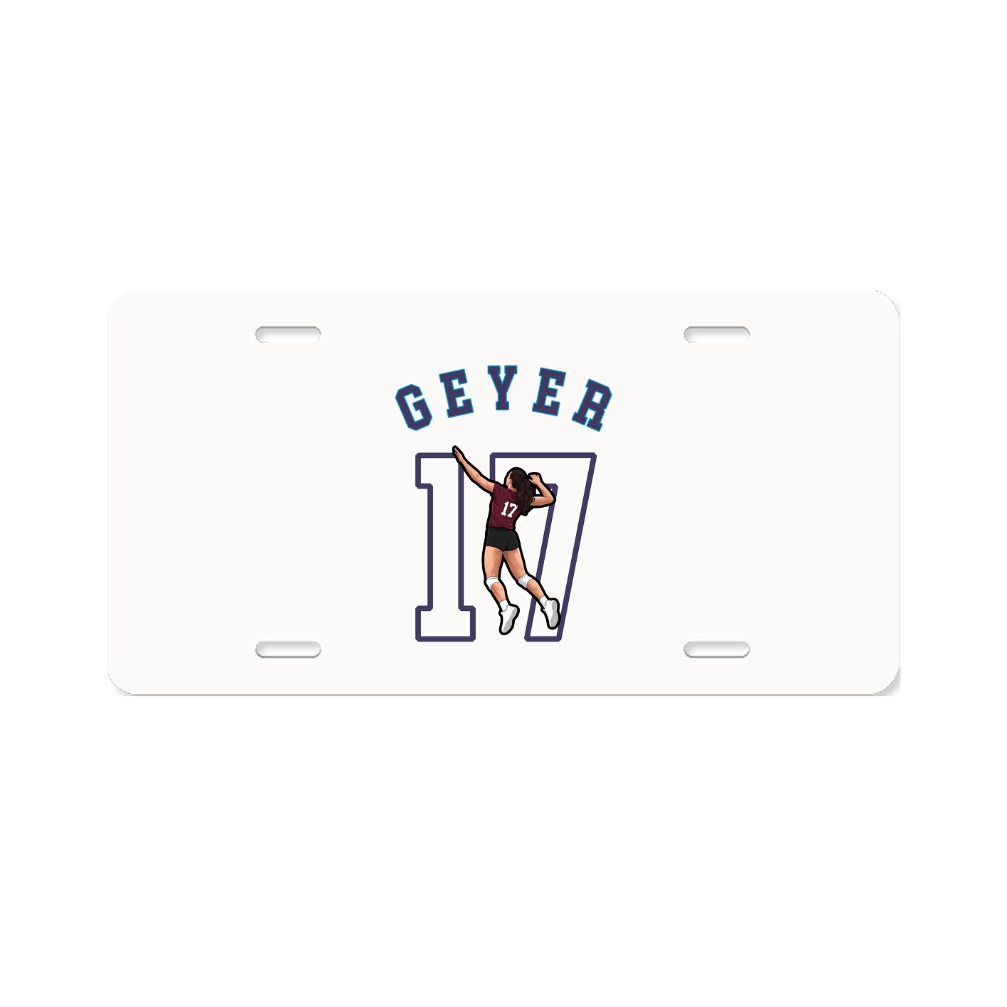 License Plate — Shirsey Arch in Classic