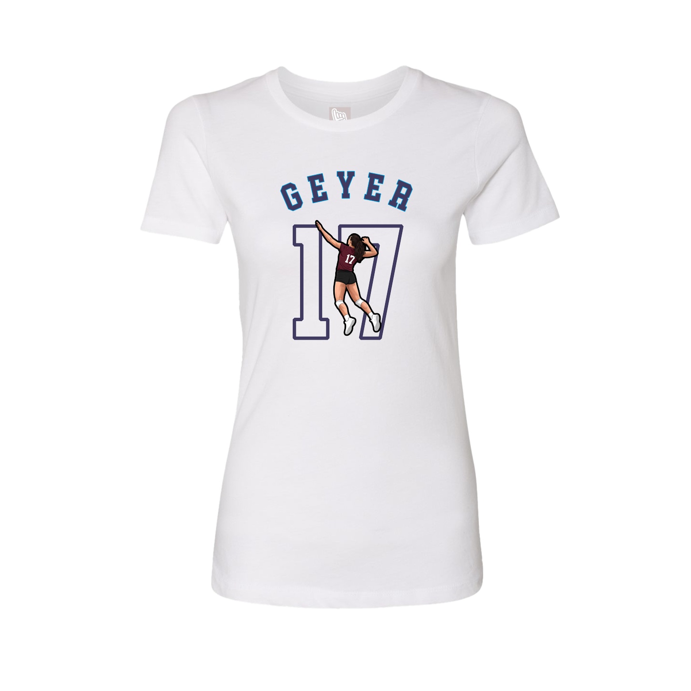 Womens Tee — Shirsey Arch in White