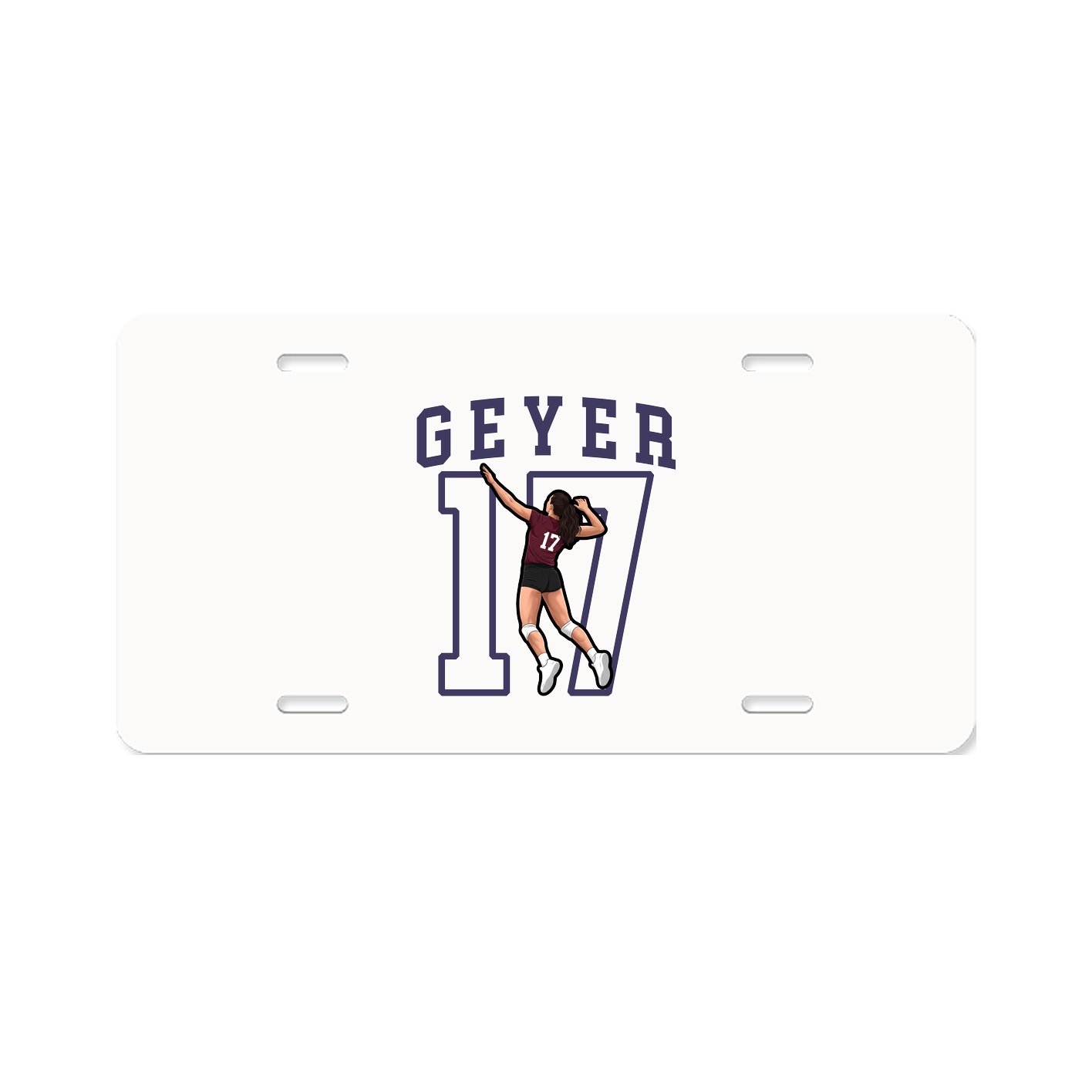 License Plate — Shirsey in Classic