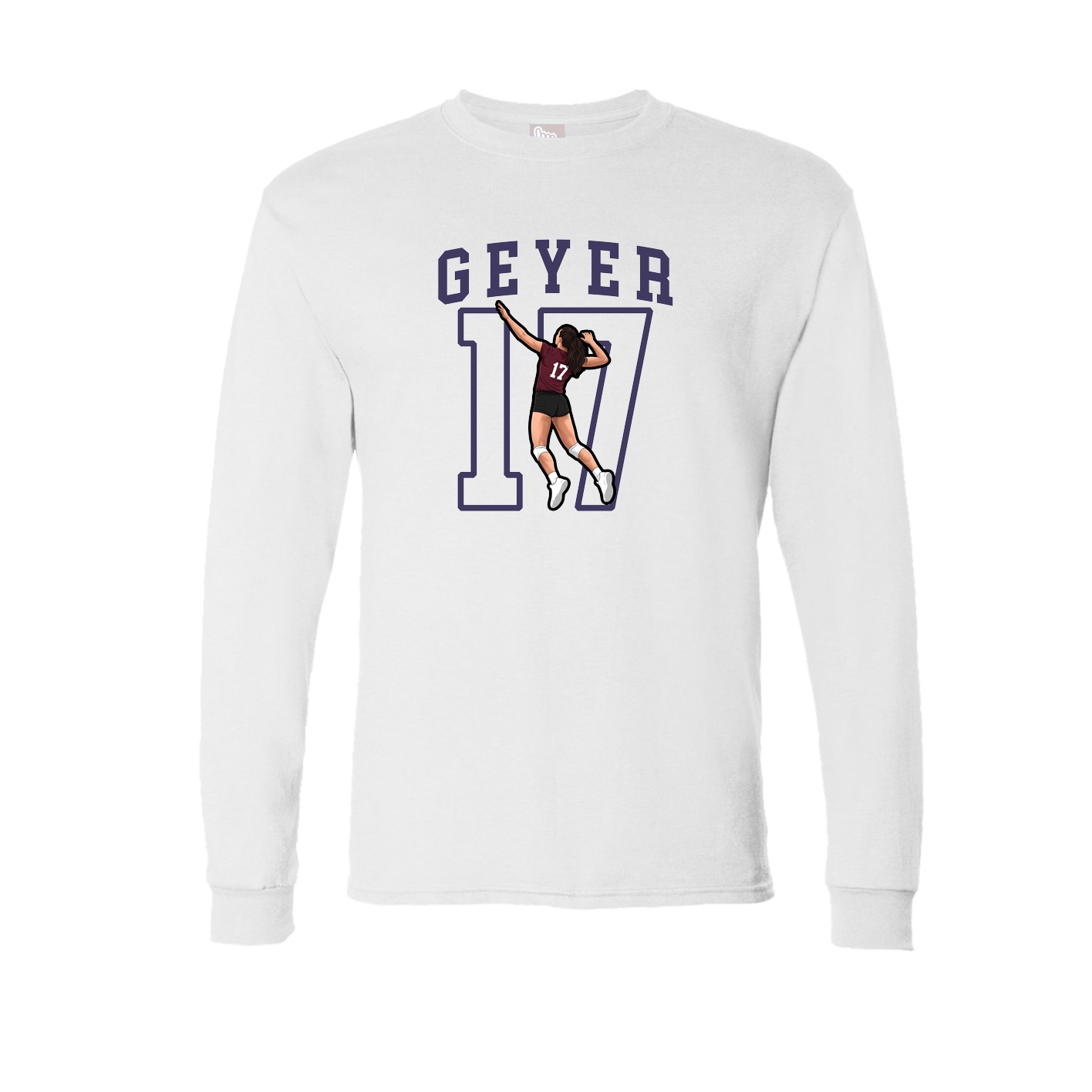 Long Sleeve Tee — Shirsey in White