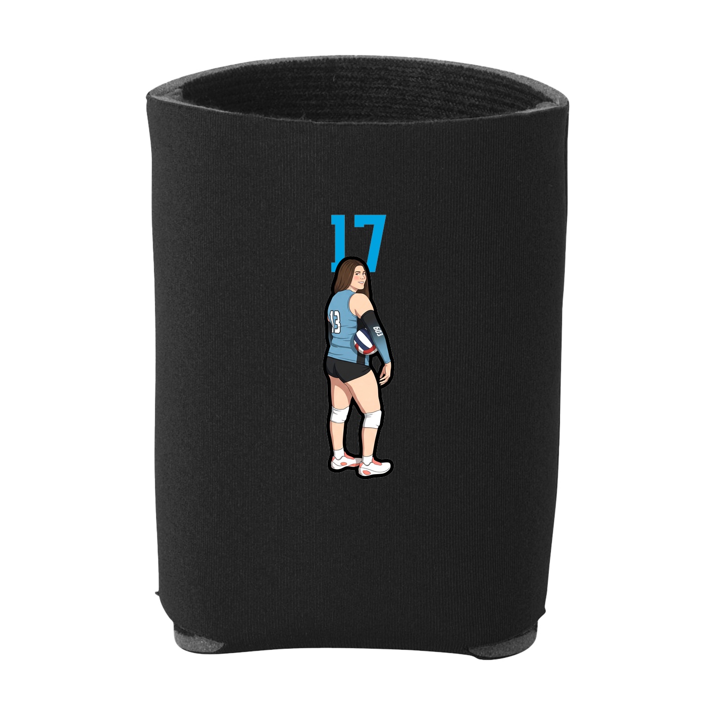 Can Holder — Number Top in Black