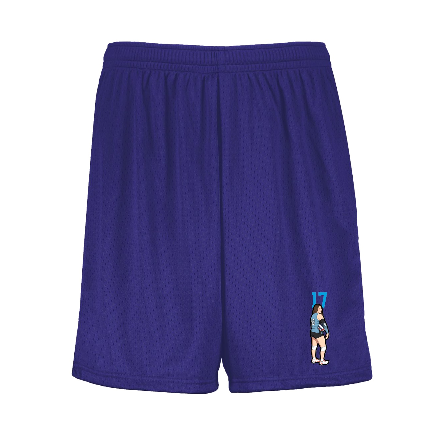 Shorts — Number Top in Purple