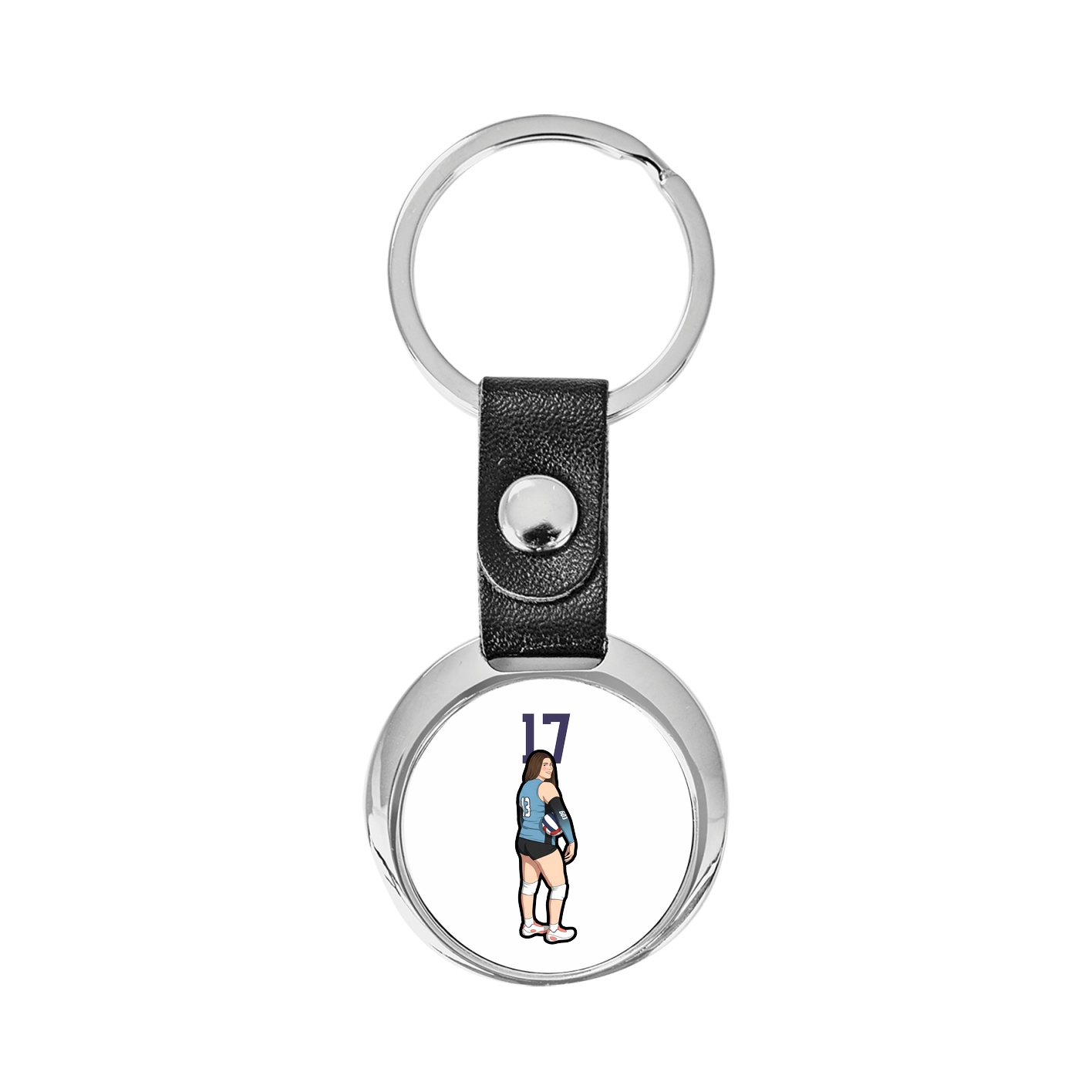 Key Chain — Number Top in Classic