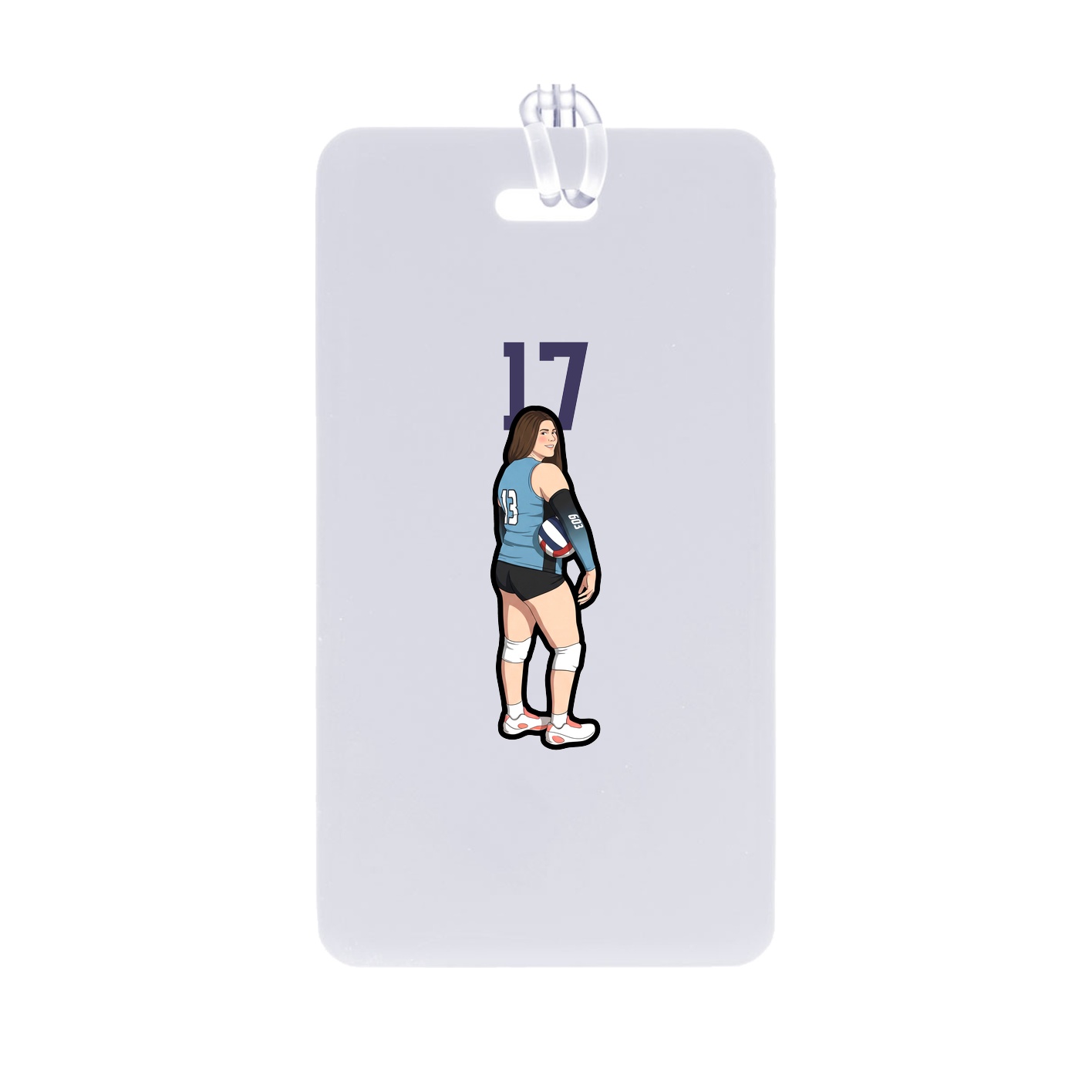 Bag Tag — Number Top in Classic